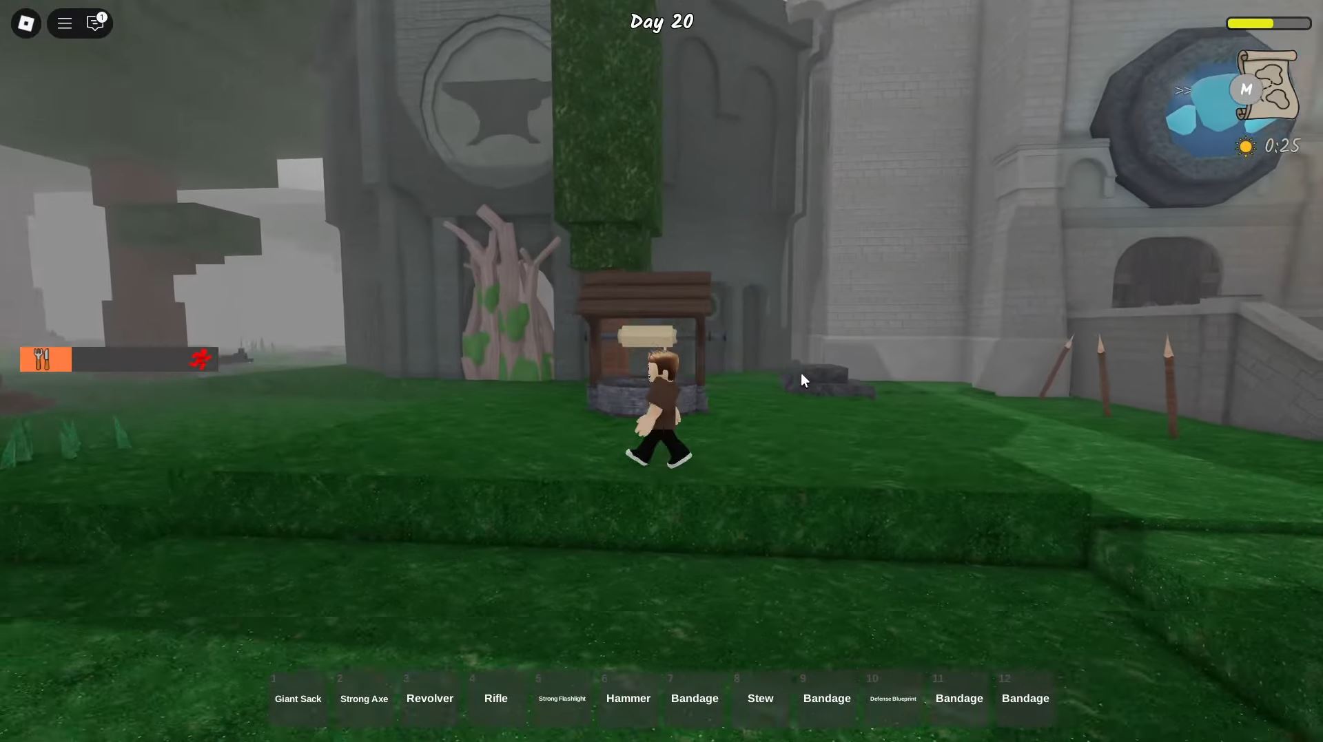 Anvil in 99 Nights in the Forest (Image via Roblox)