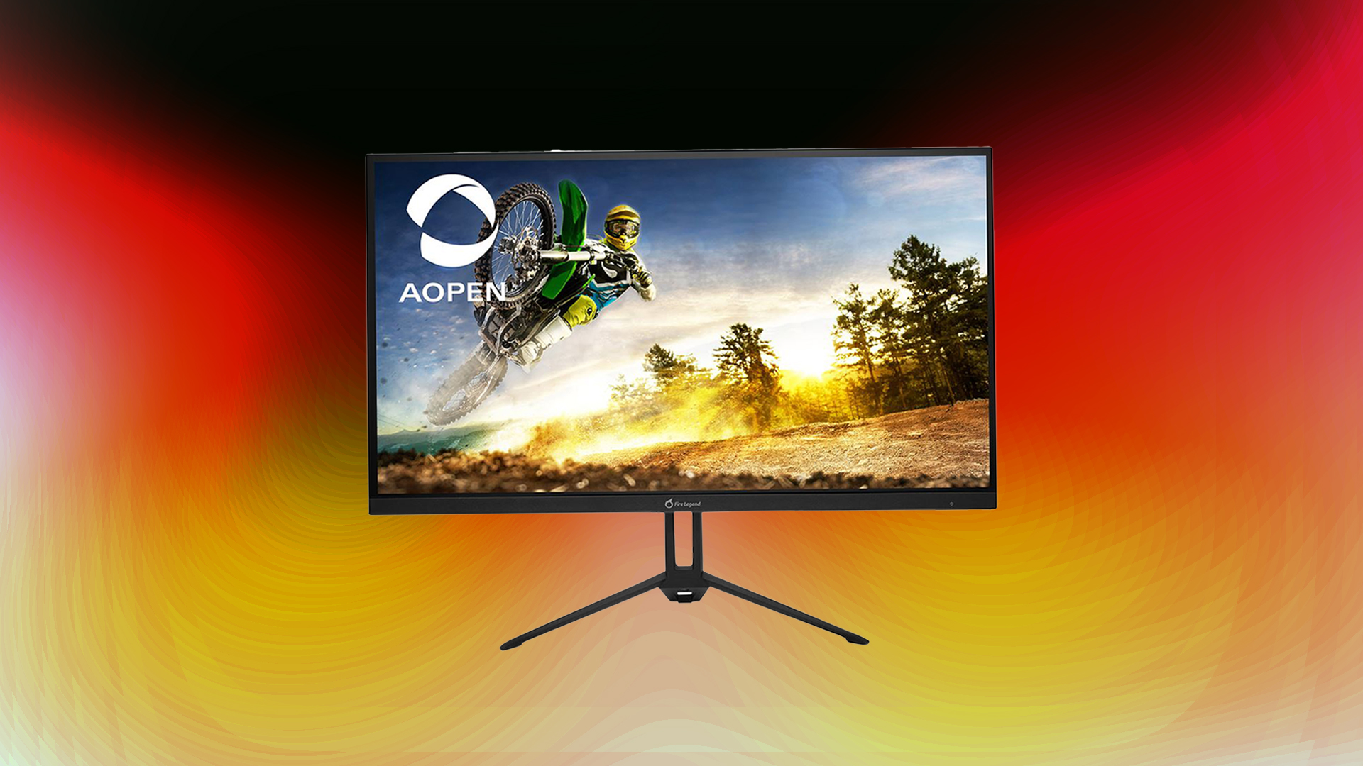 Image showing the AOpen IPS monitor