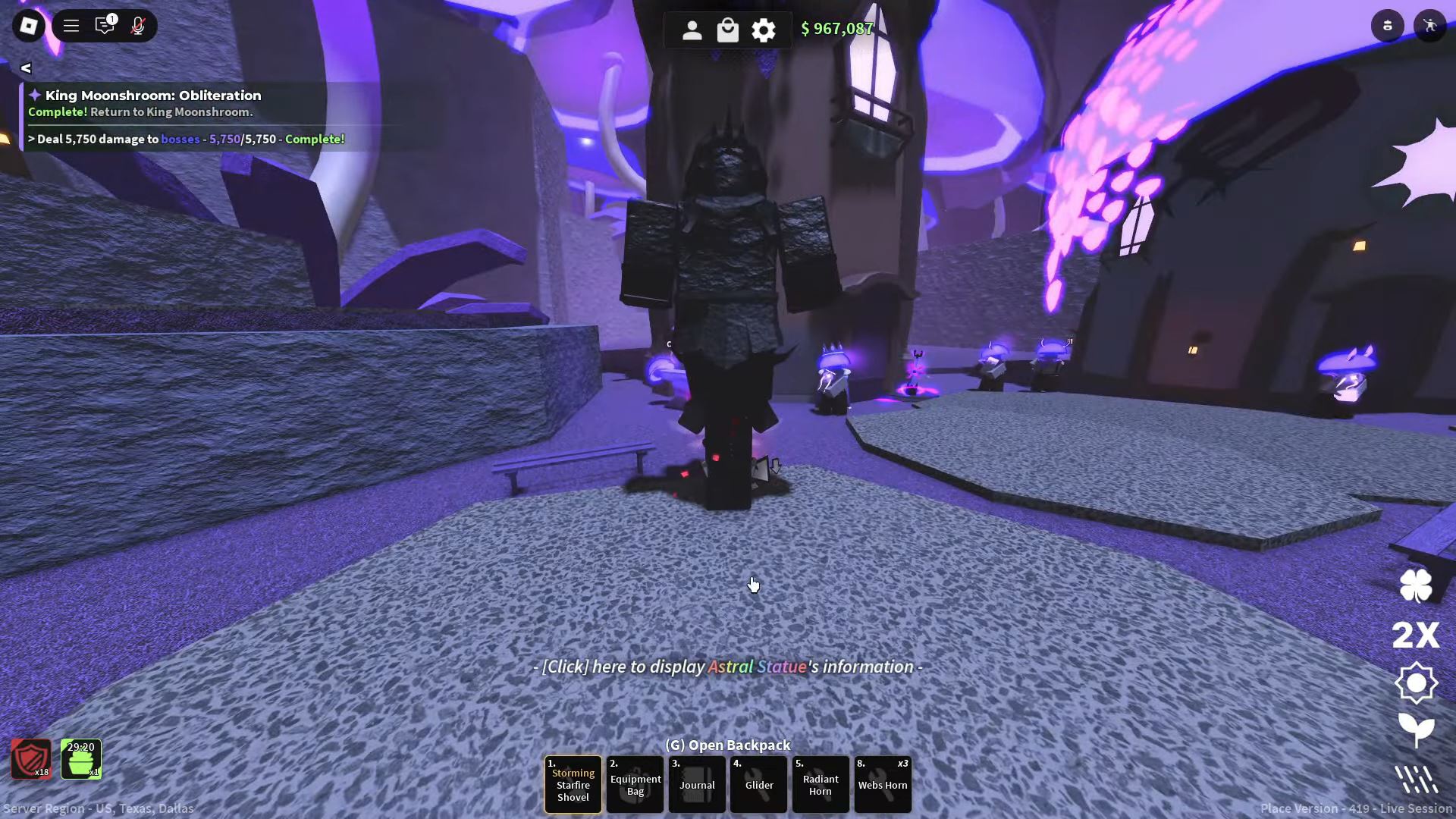 Astral Statue (Image via Roblox)