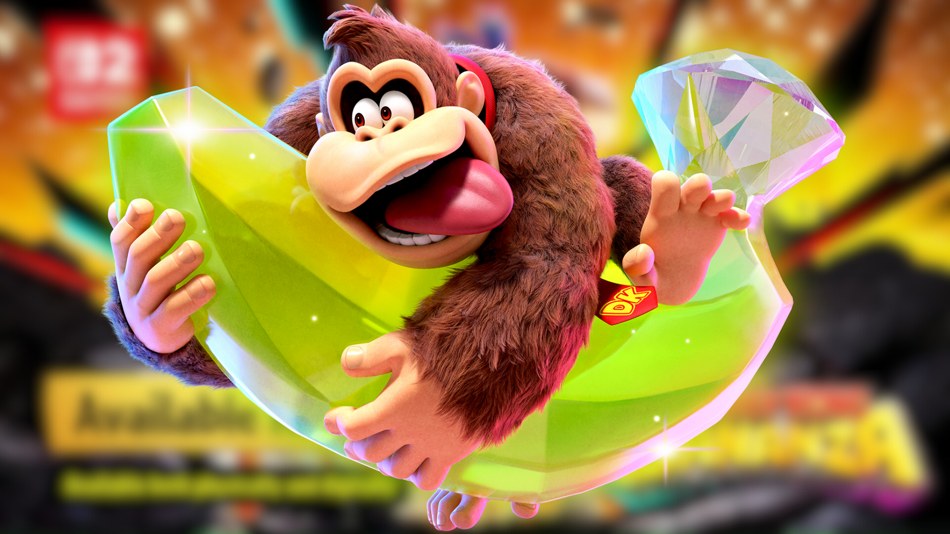 Banandium Gems are a key part of the progression system of Donkey Kong Bananza (Image via Nintendo)