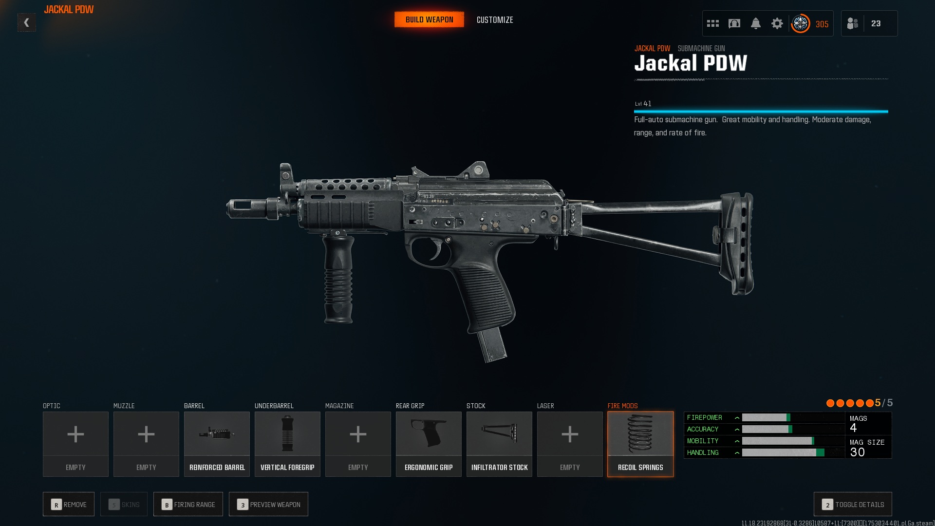 Attachments for the best Ranked Play loadout for Black Ops 6