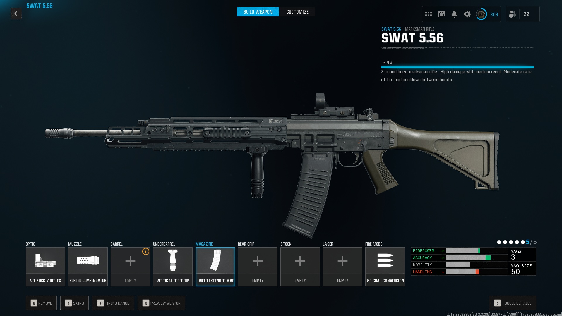 Best attachments for the SWAT 5.56 in Warzone