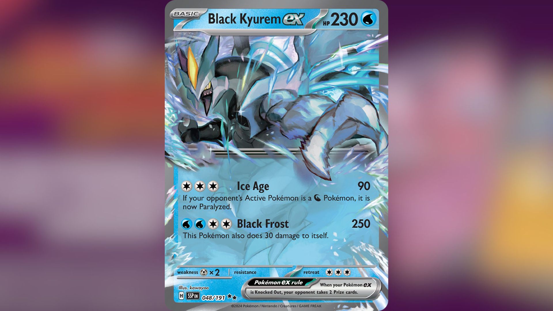 Black Kyurem ex (Image via TPC)