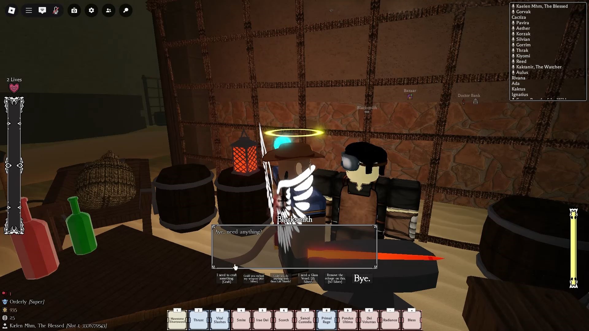 Blacksmith (Image via Roblox)