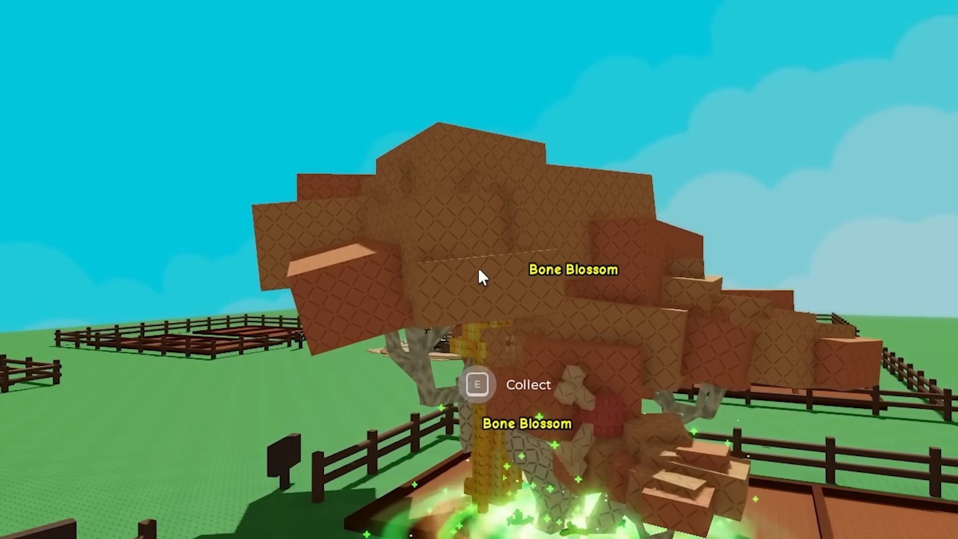 Bone Blossom in Grow a Garden (Image via Roblox)
