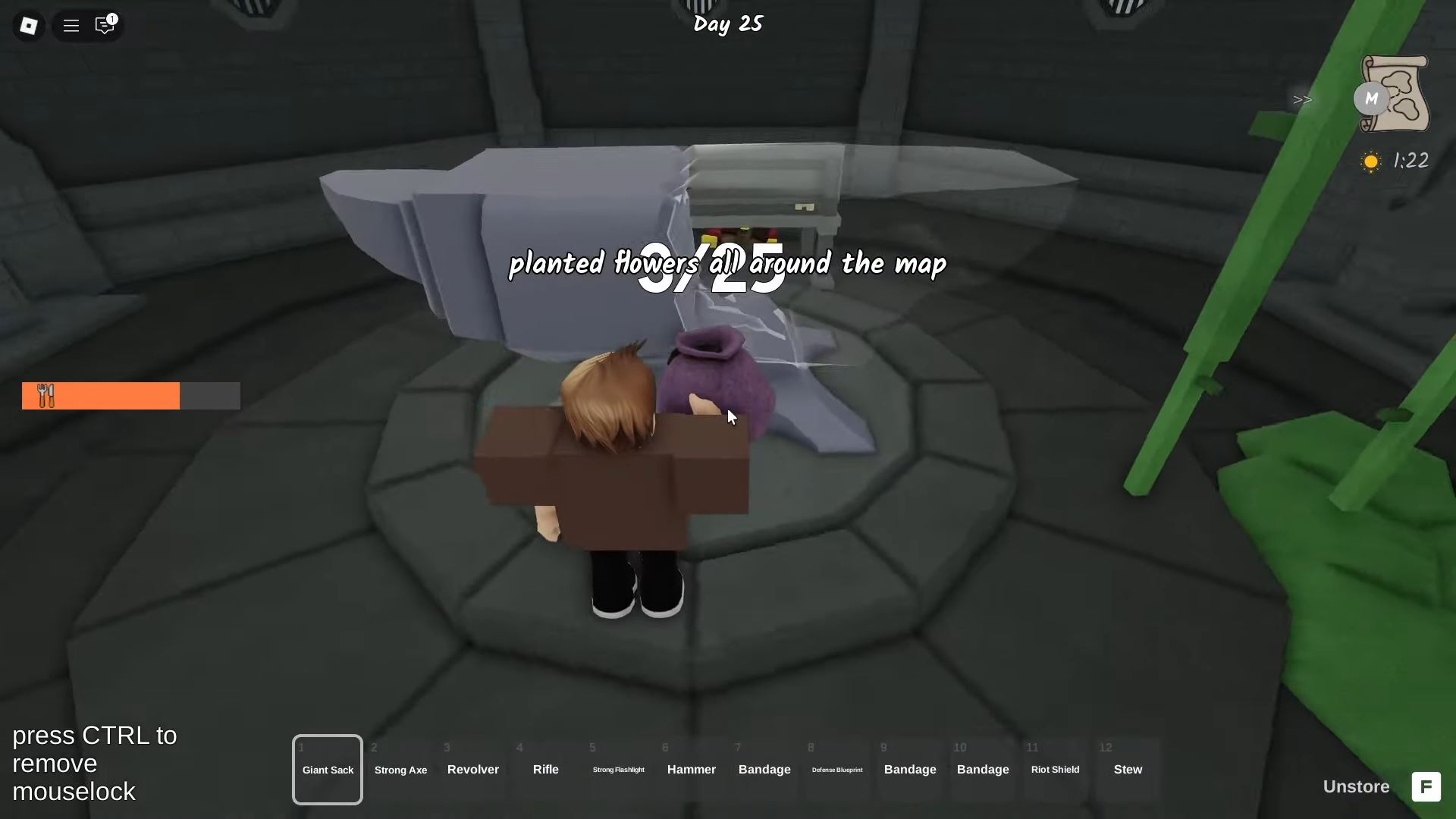 Building the Anvil (Image via Roblox)