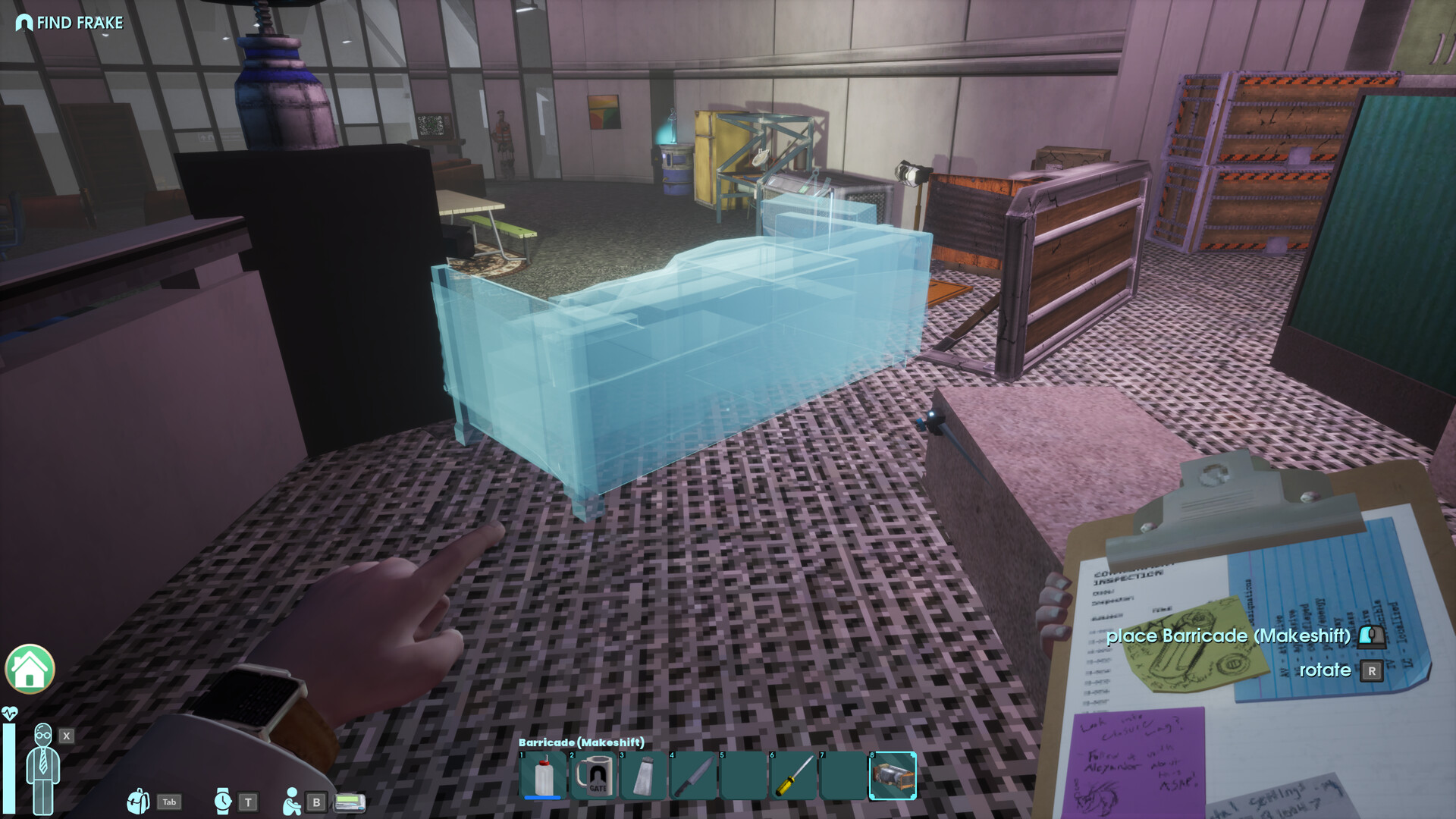 Building your base in the game