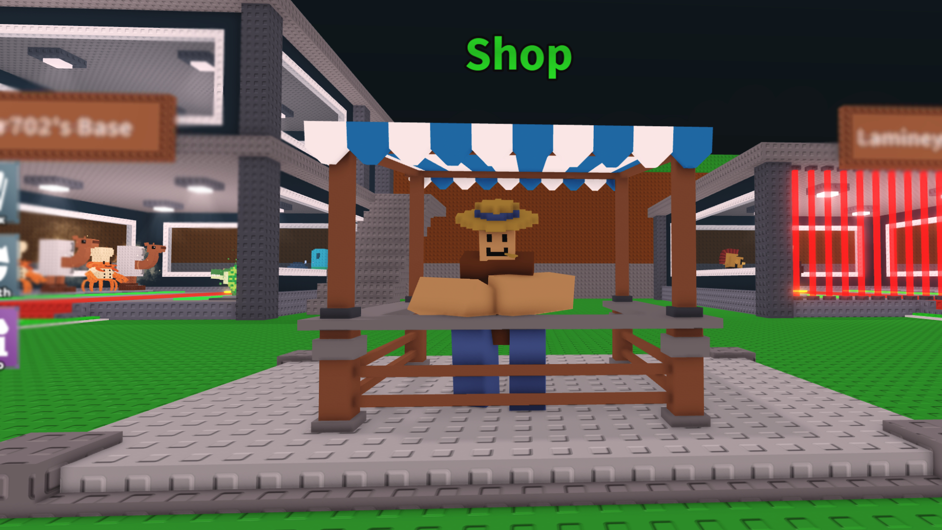 Buy Gear from the Shop (Image via Roblox Corporation)