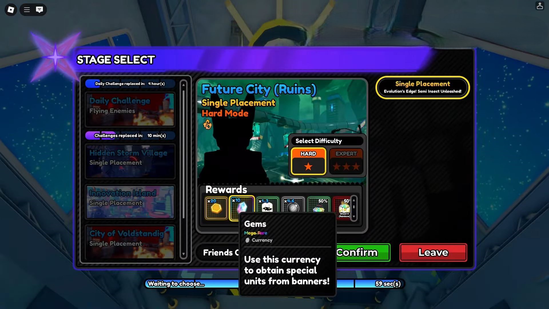 Challenges and Trials (Image via Roblox)