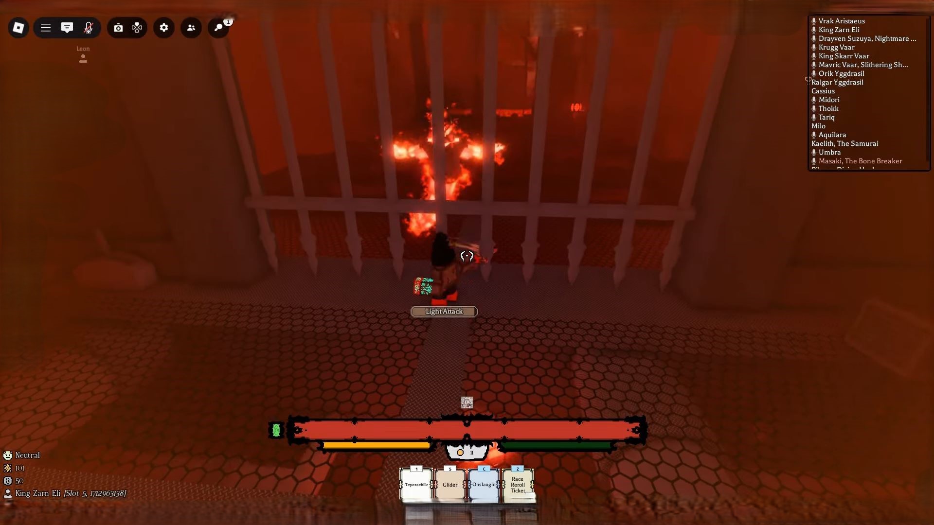 Cheese the Boss Fight (Image via Roblox)