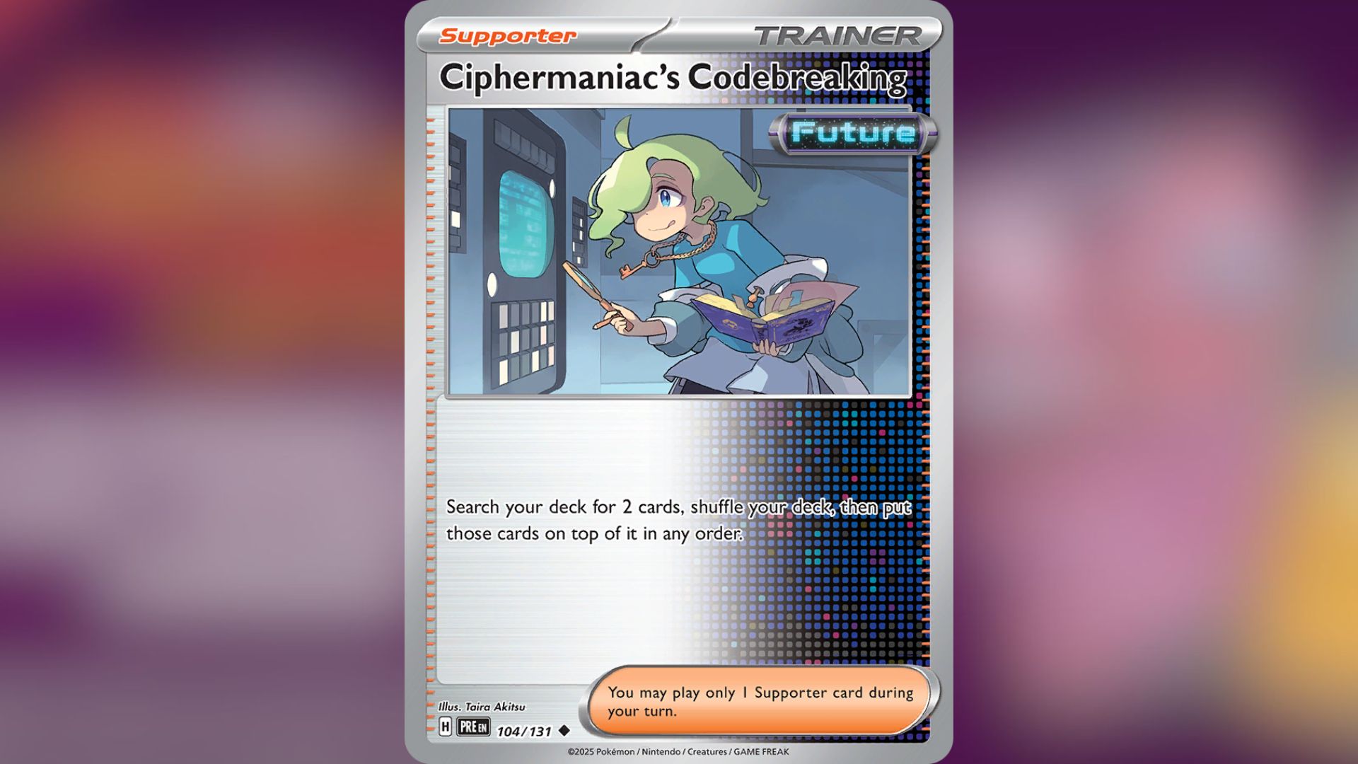 Ciphermaniac's Codebreaking (Image via TPC)