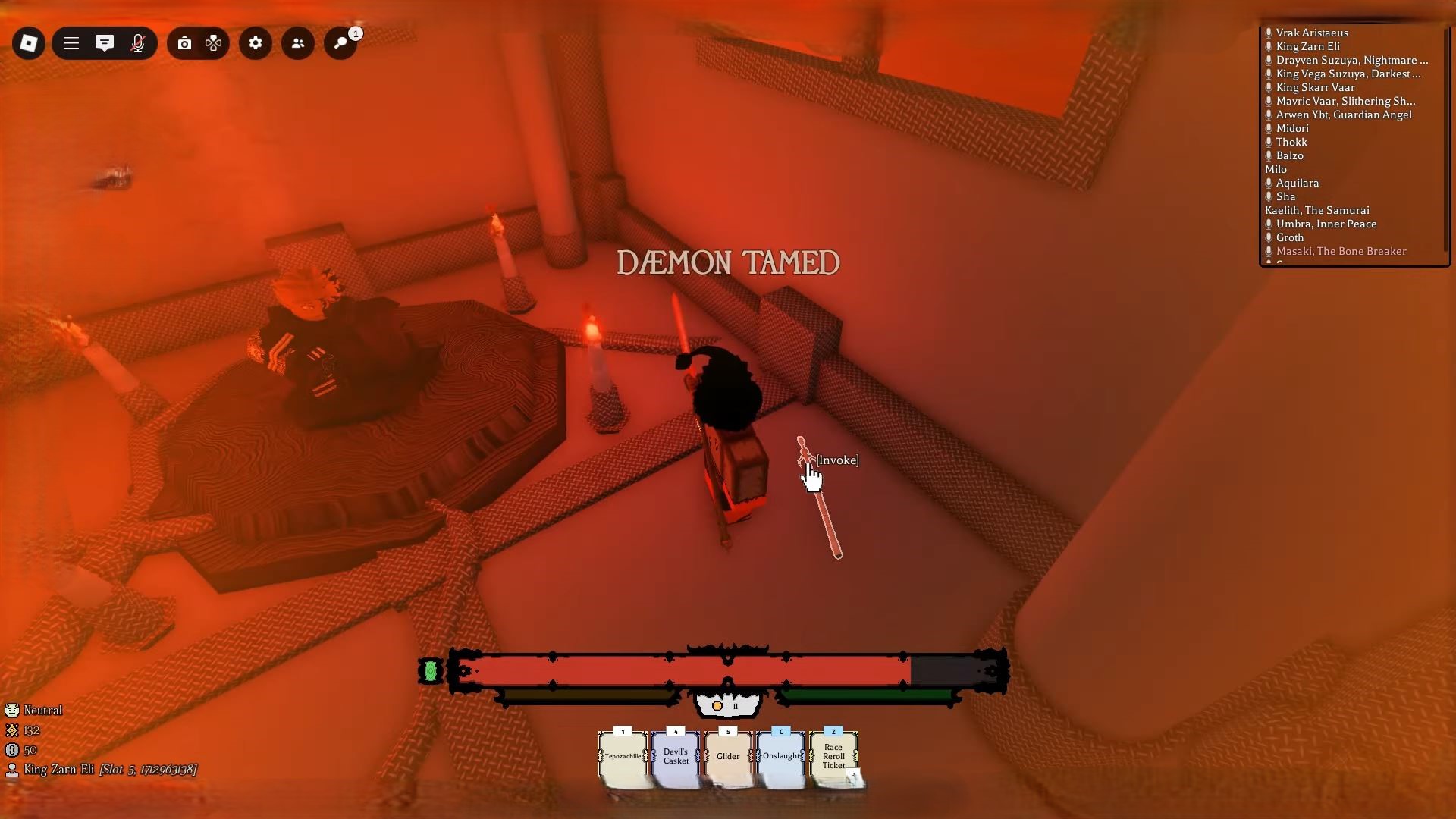 Claim the Glaive (Image via Roblox)