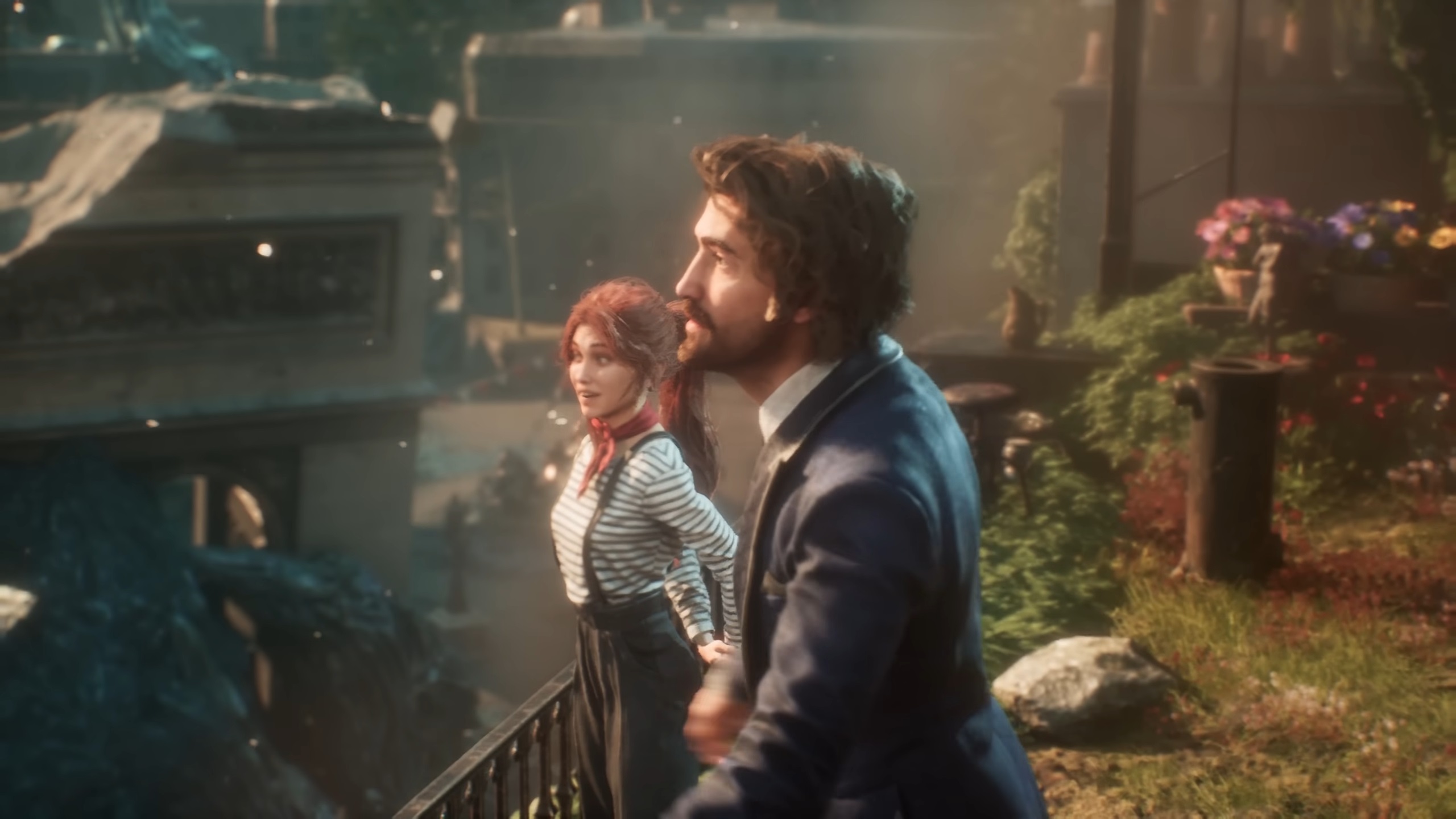 Picture of Gustave and Maelle in Clair Obscur