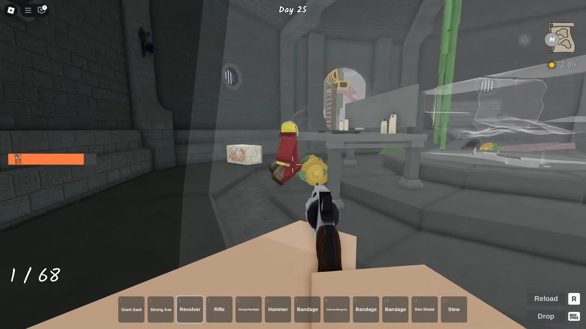 Clearing the Anvil (Image via Roblox)