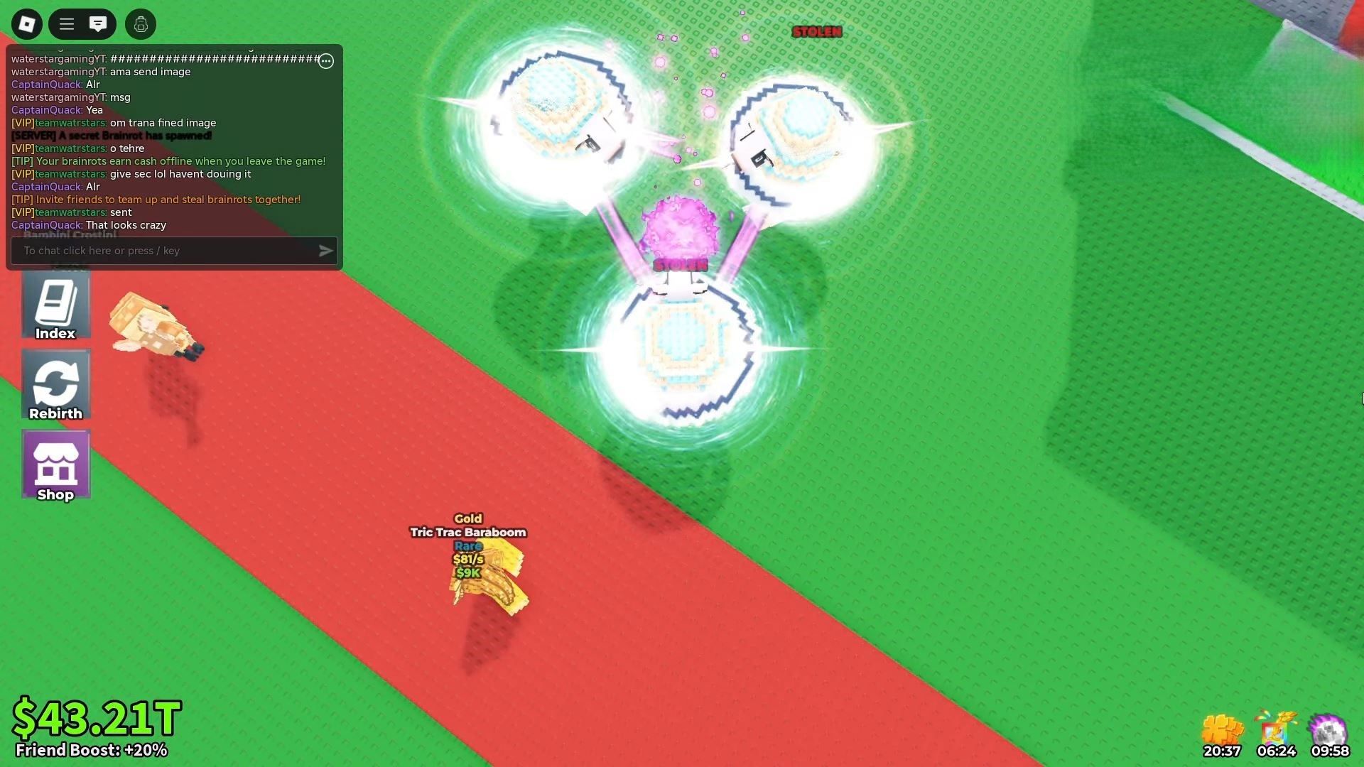 Connected La Vacca (Image via Roblox)