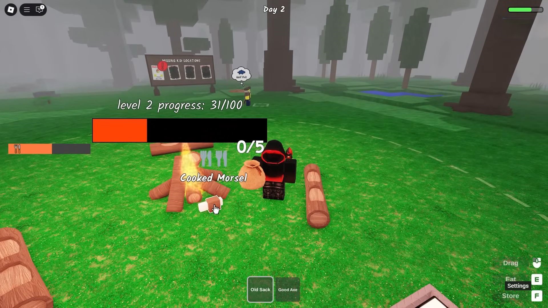 Cooked Morsel (Image via Roblox)