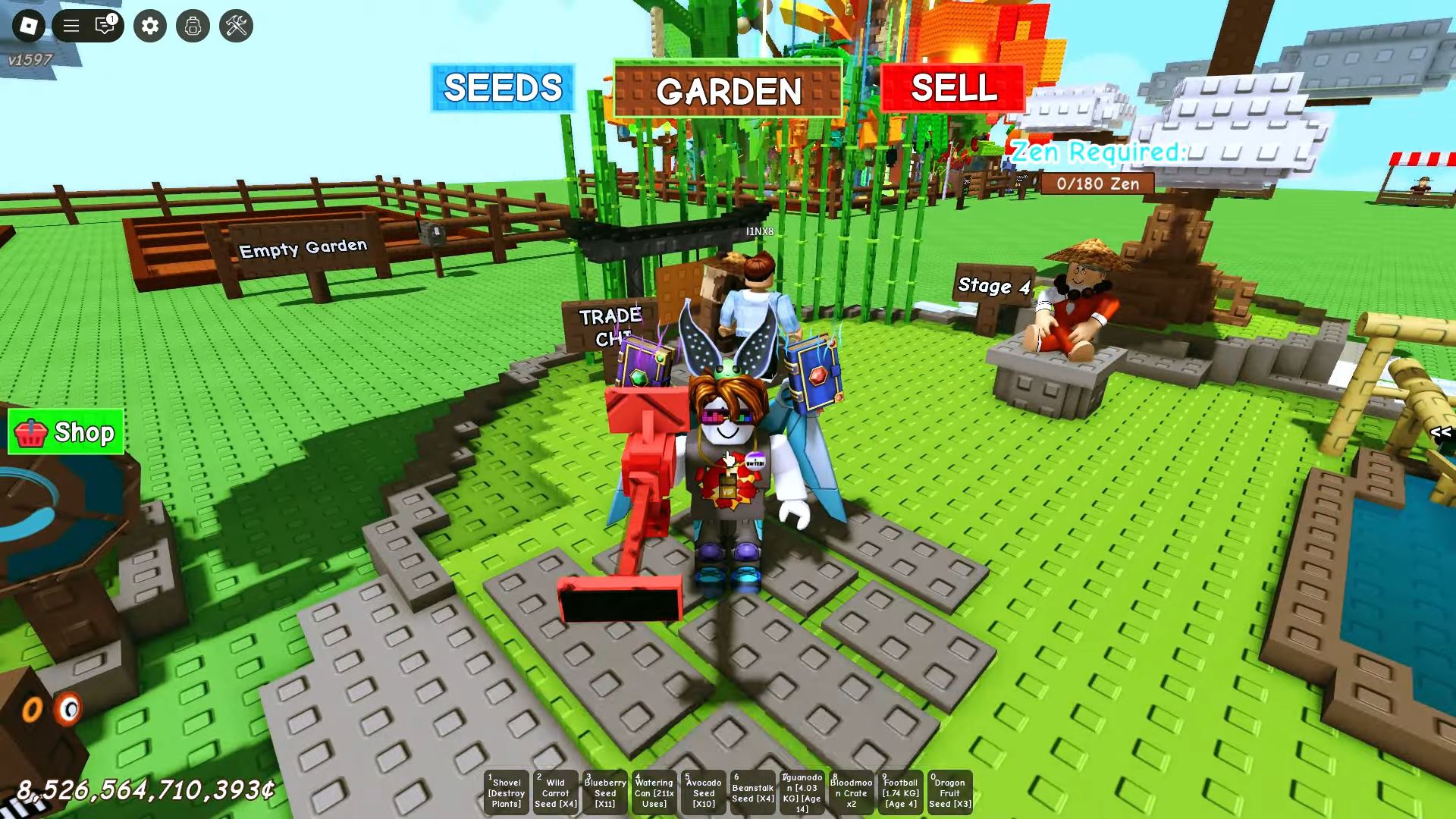 Corrupt Radar in hand (Image via Roblox)