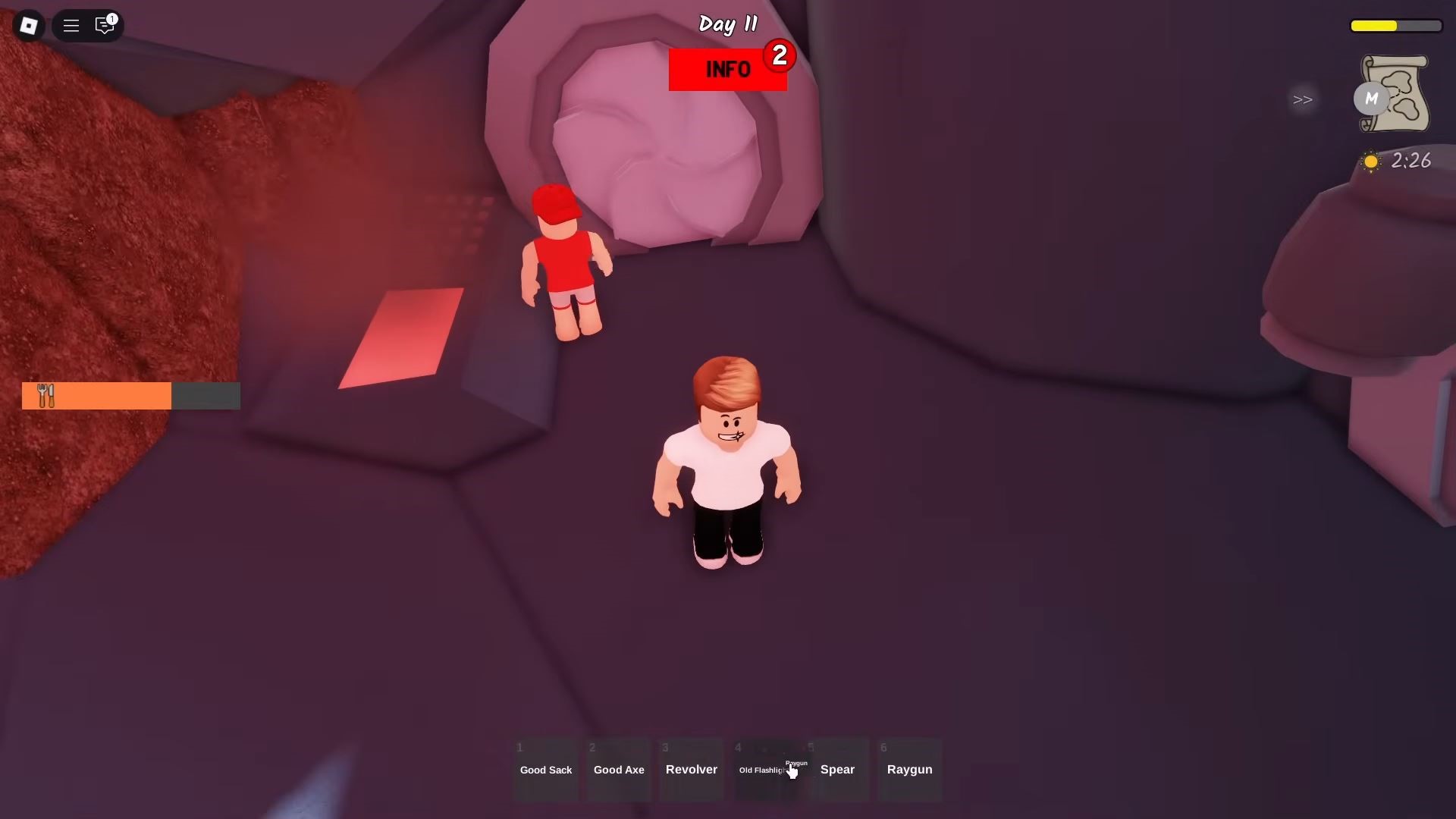 Crashed UFO (Image via Roblox)
