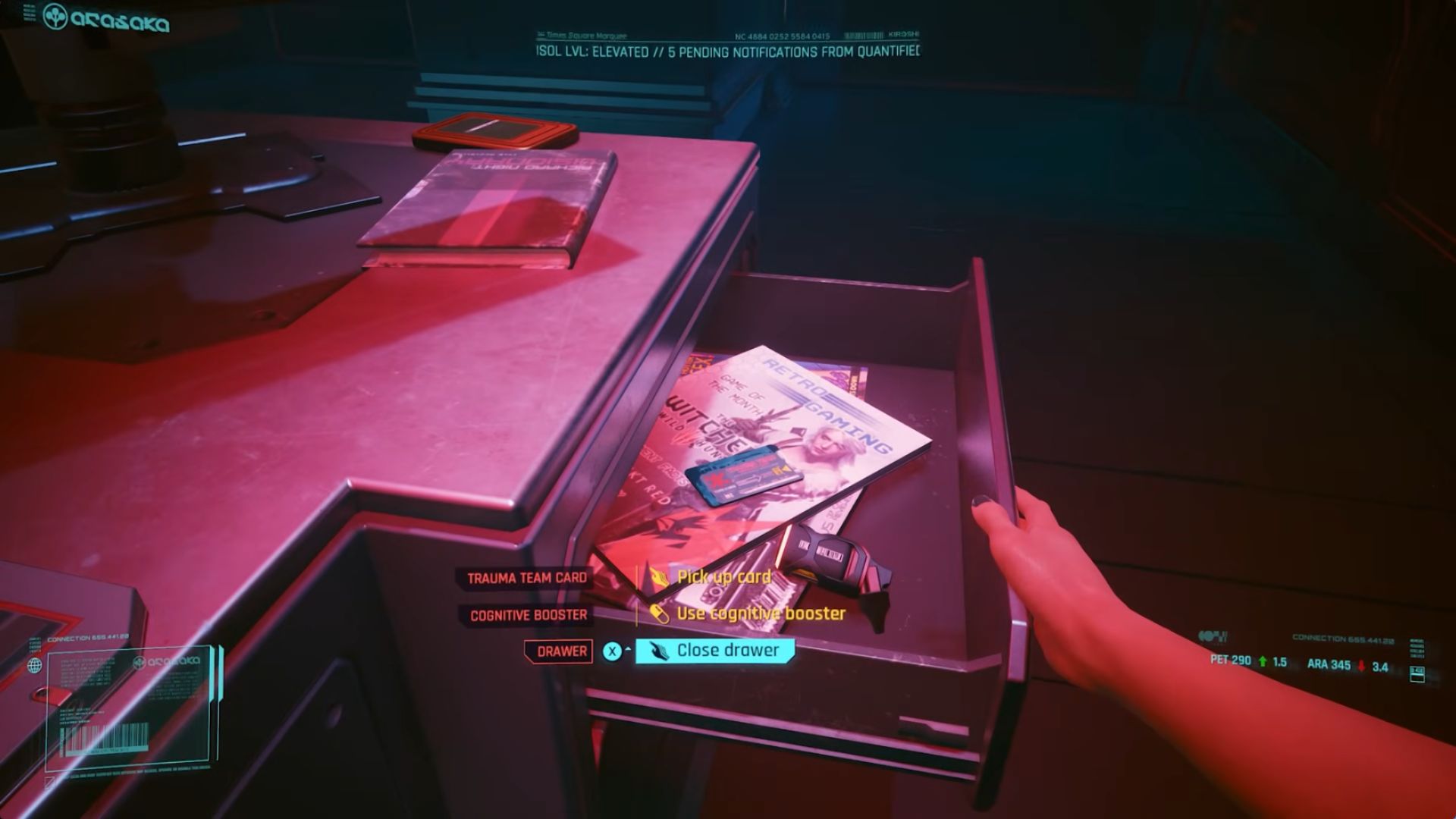 Cyberpunk 2077 - Ciri on Magazine Cover