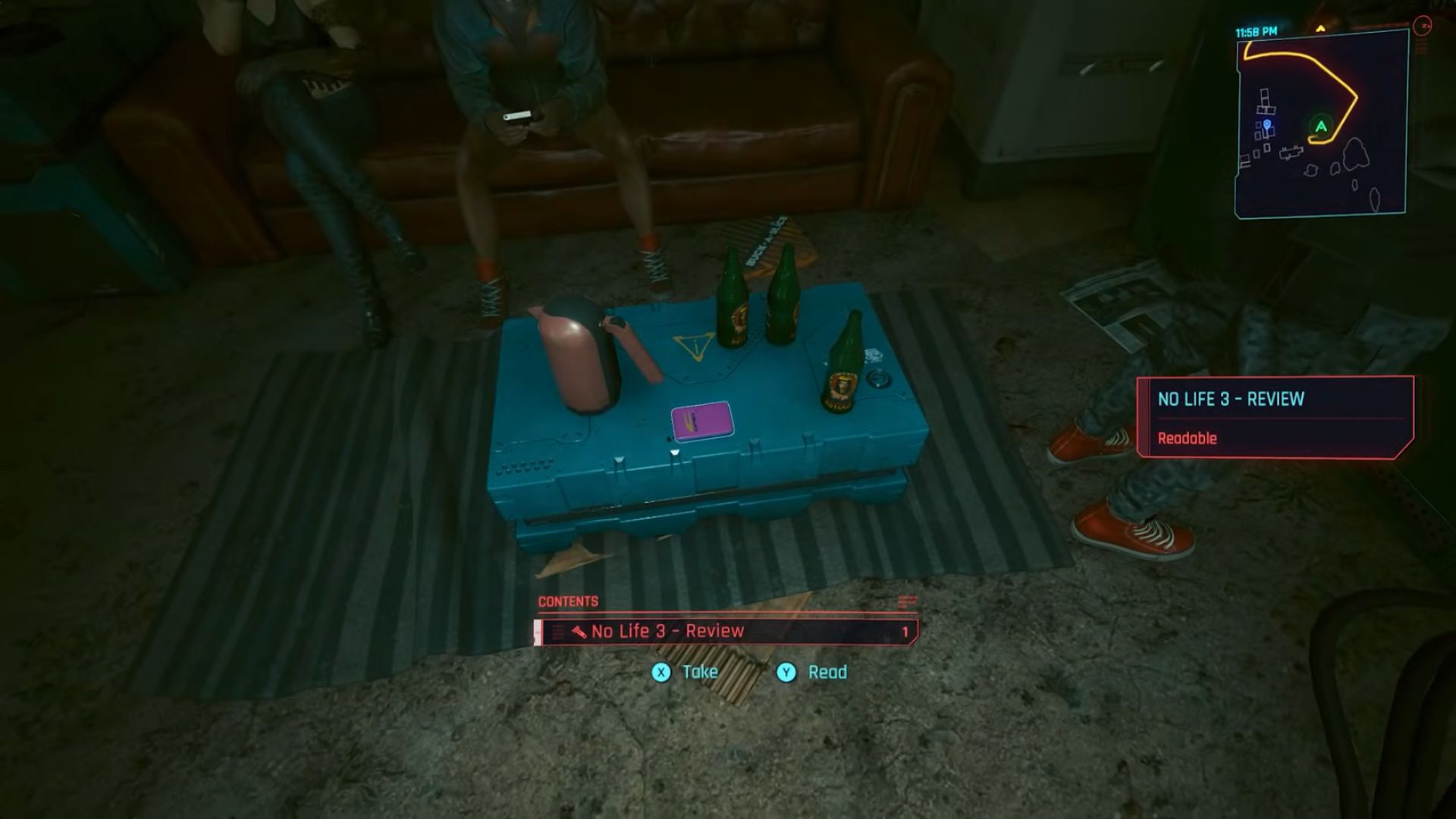 Cyberpunk 2077 - Half Life 3 Easter Egg