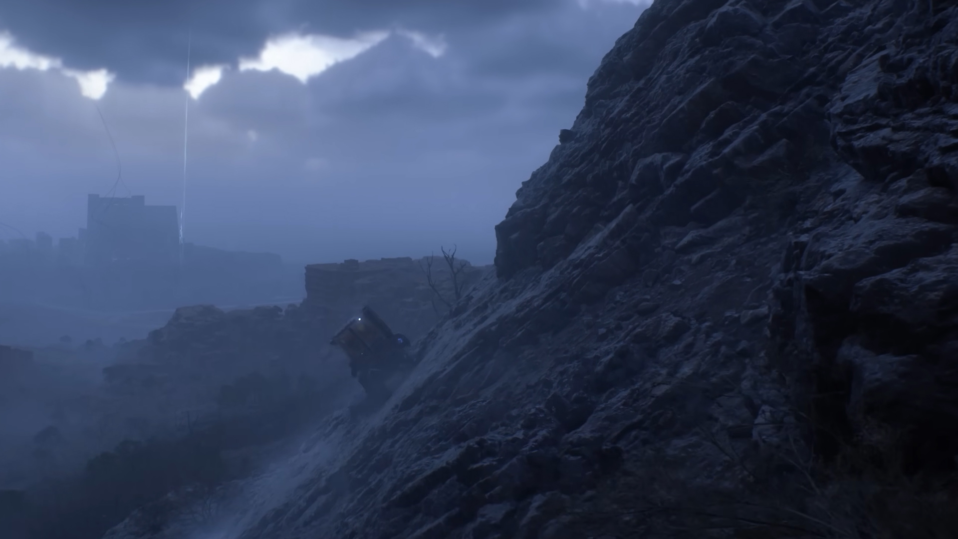 Sam climbing a mountain (Image via: Sony Interactive Entertainment)