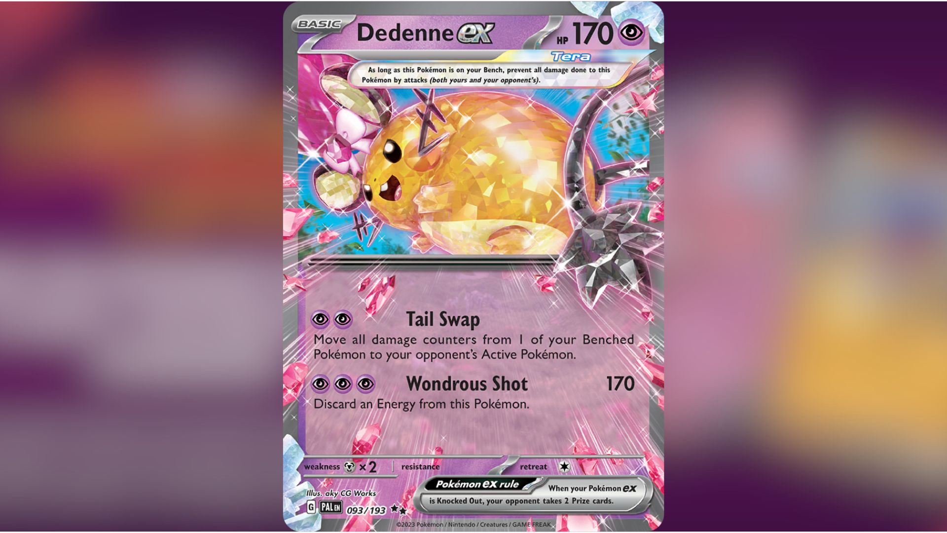 Dedenne ex (Image via TPC)