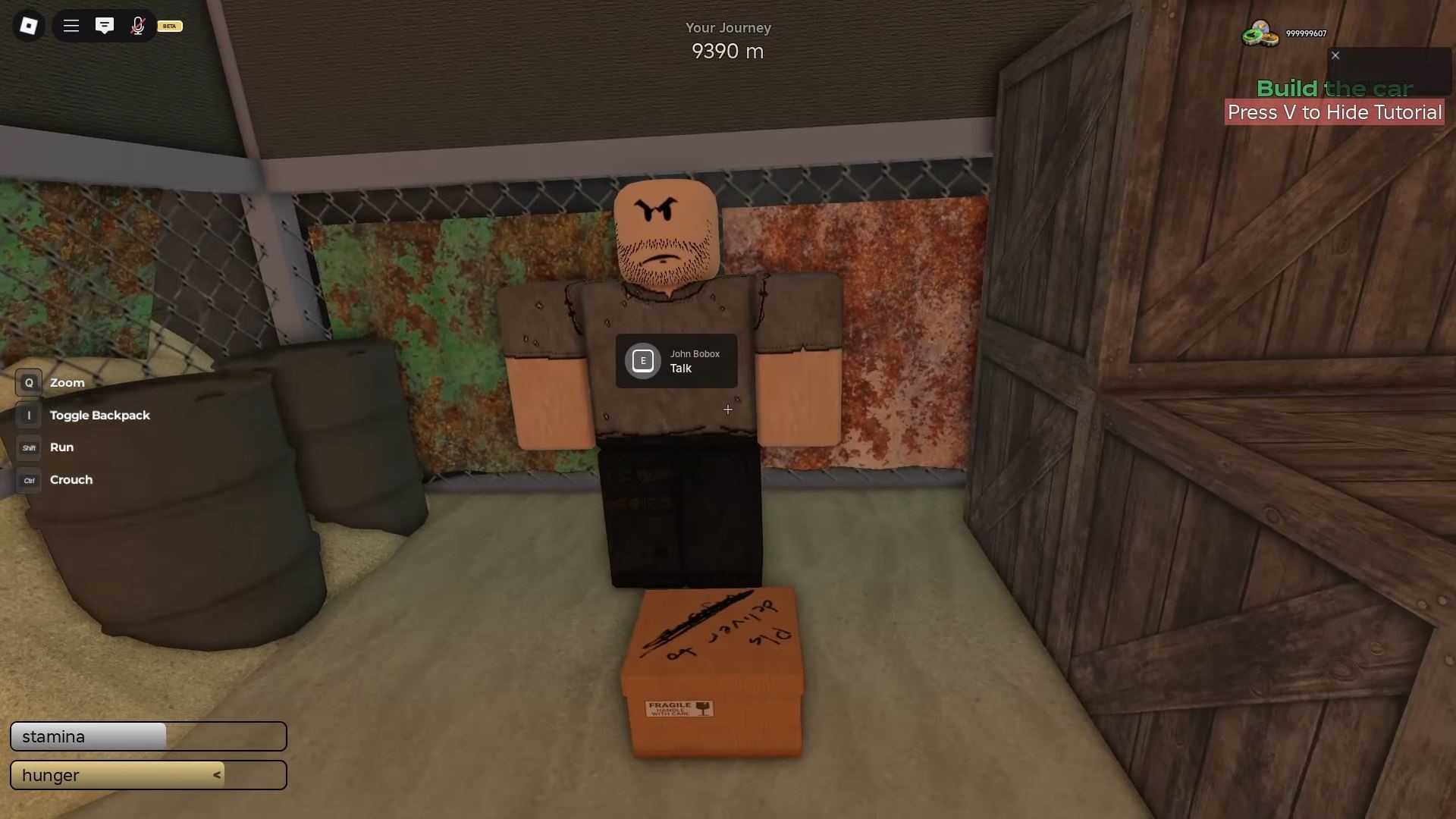 Delivering the Package (Image via Roblox)