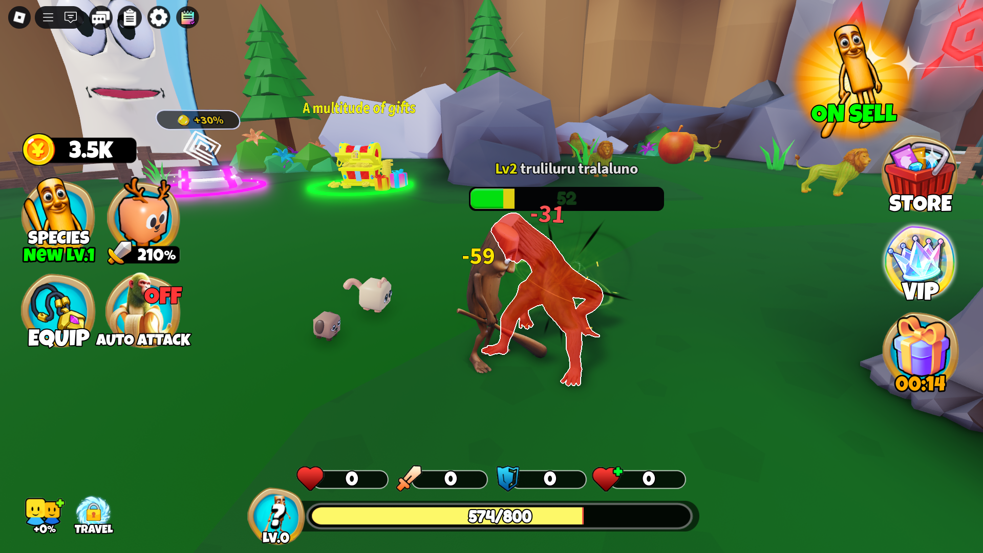 Killing brainrot (Image via Roblox)