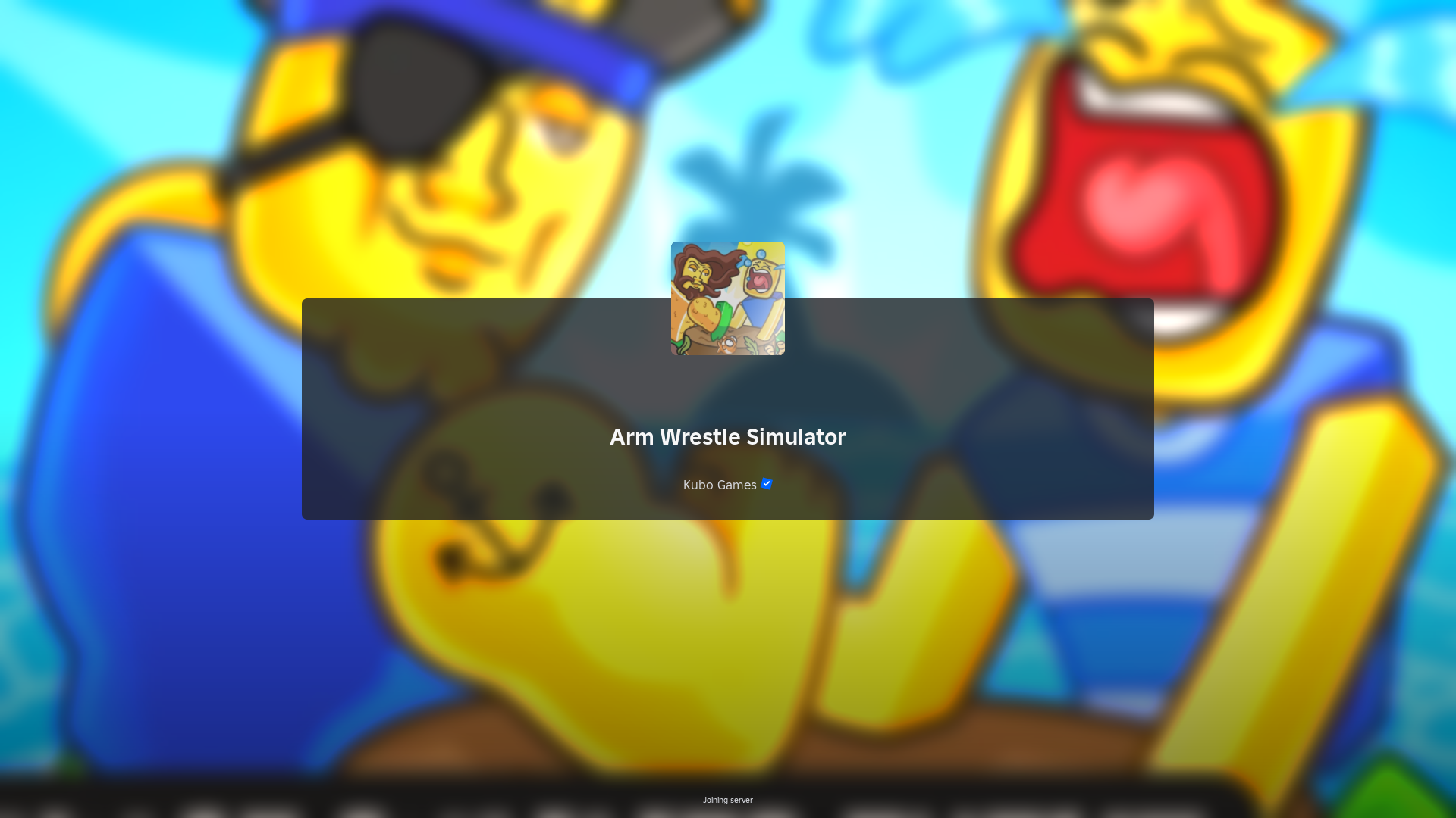 Arm Wrestle Simulator (Image via Roblox)