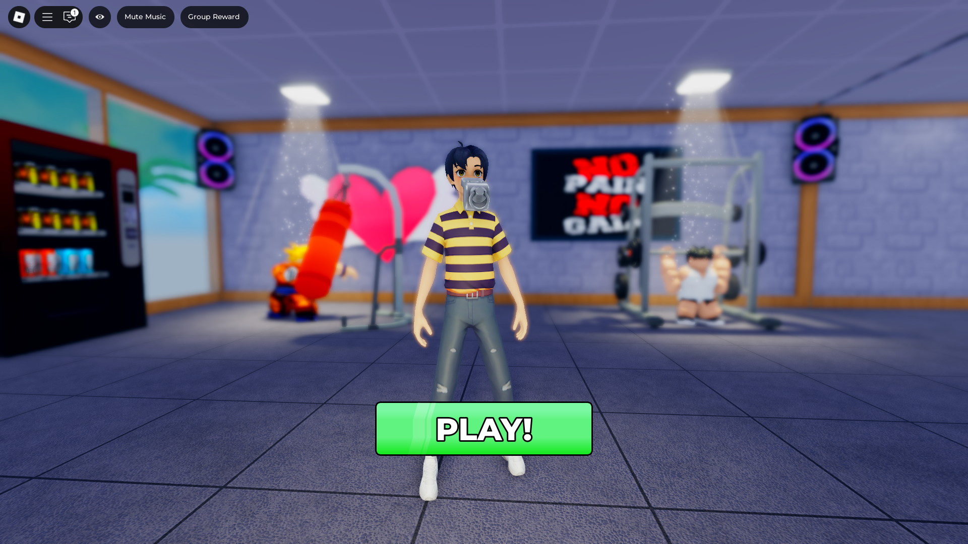 Build A Gym (Image via Roblox)