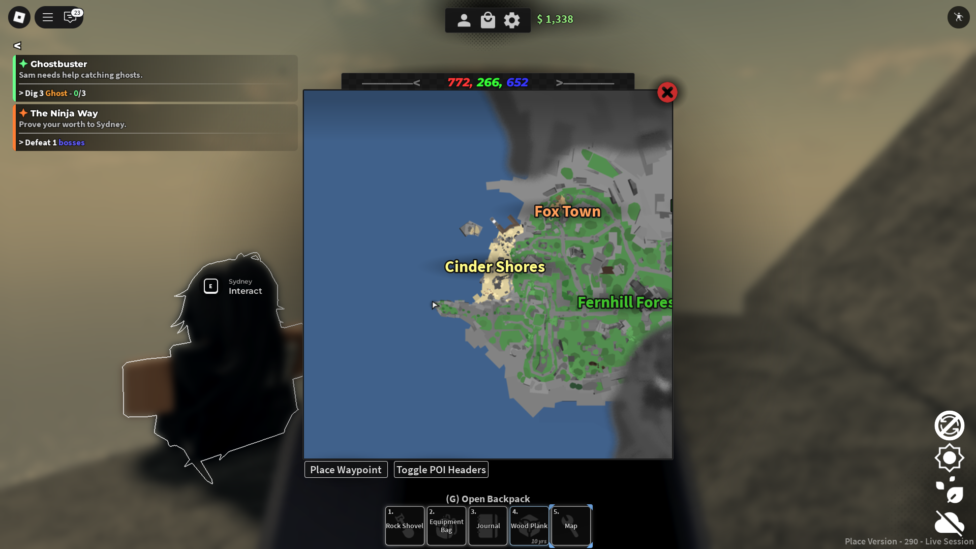 lighthouse location (Image via Roblox)
