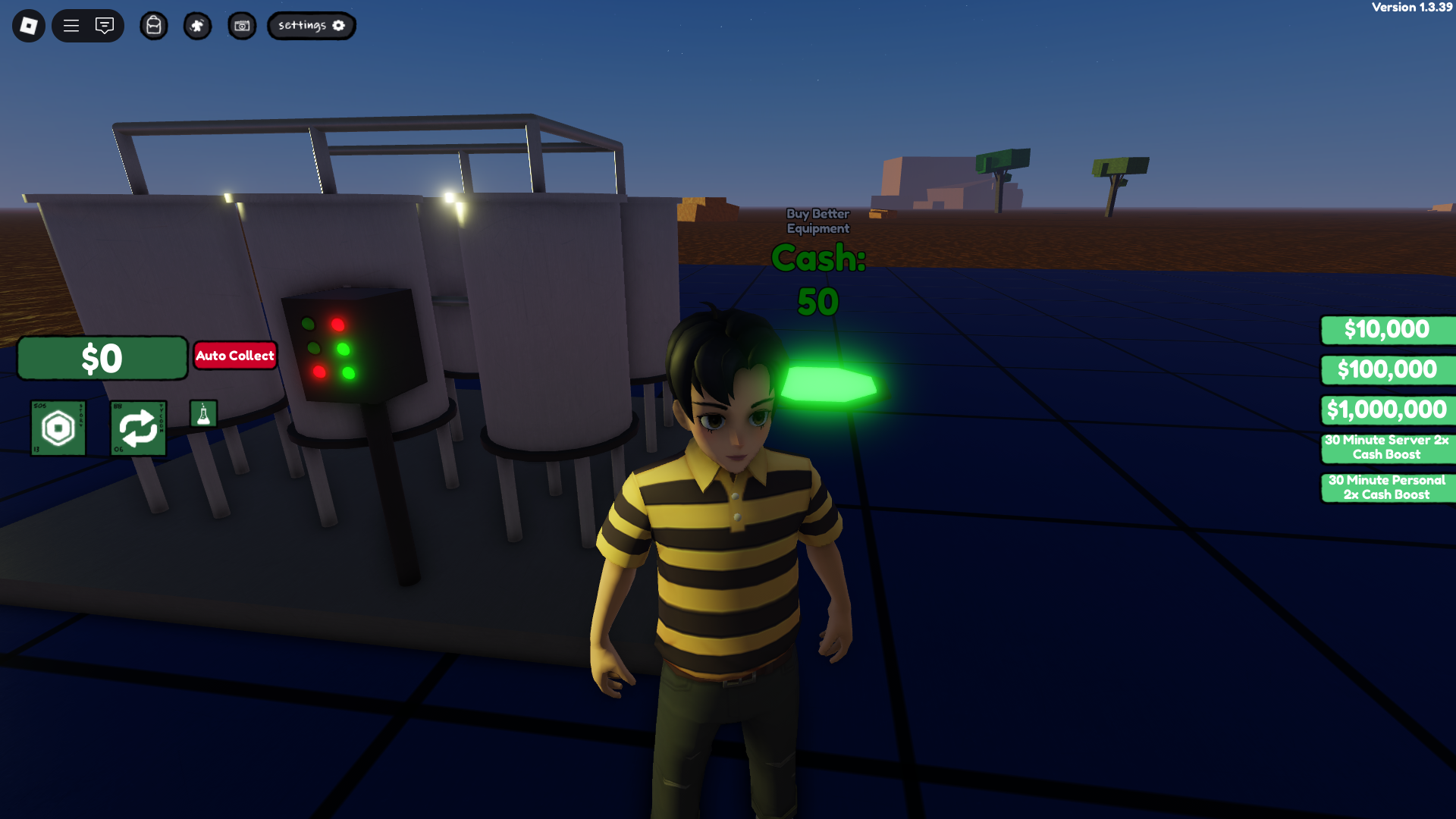 Upgrading the building (Image via Roblox)