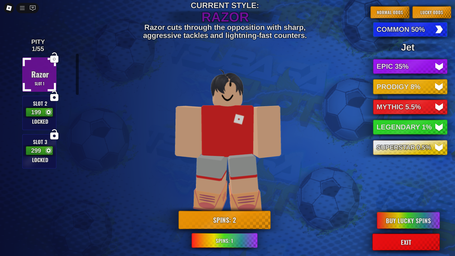 Spinning for better style (Image via Roblox)