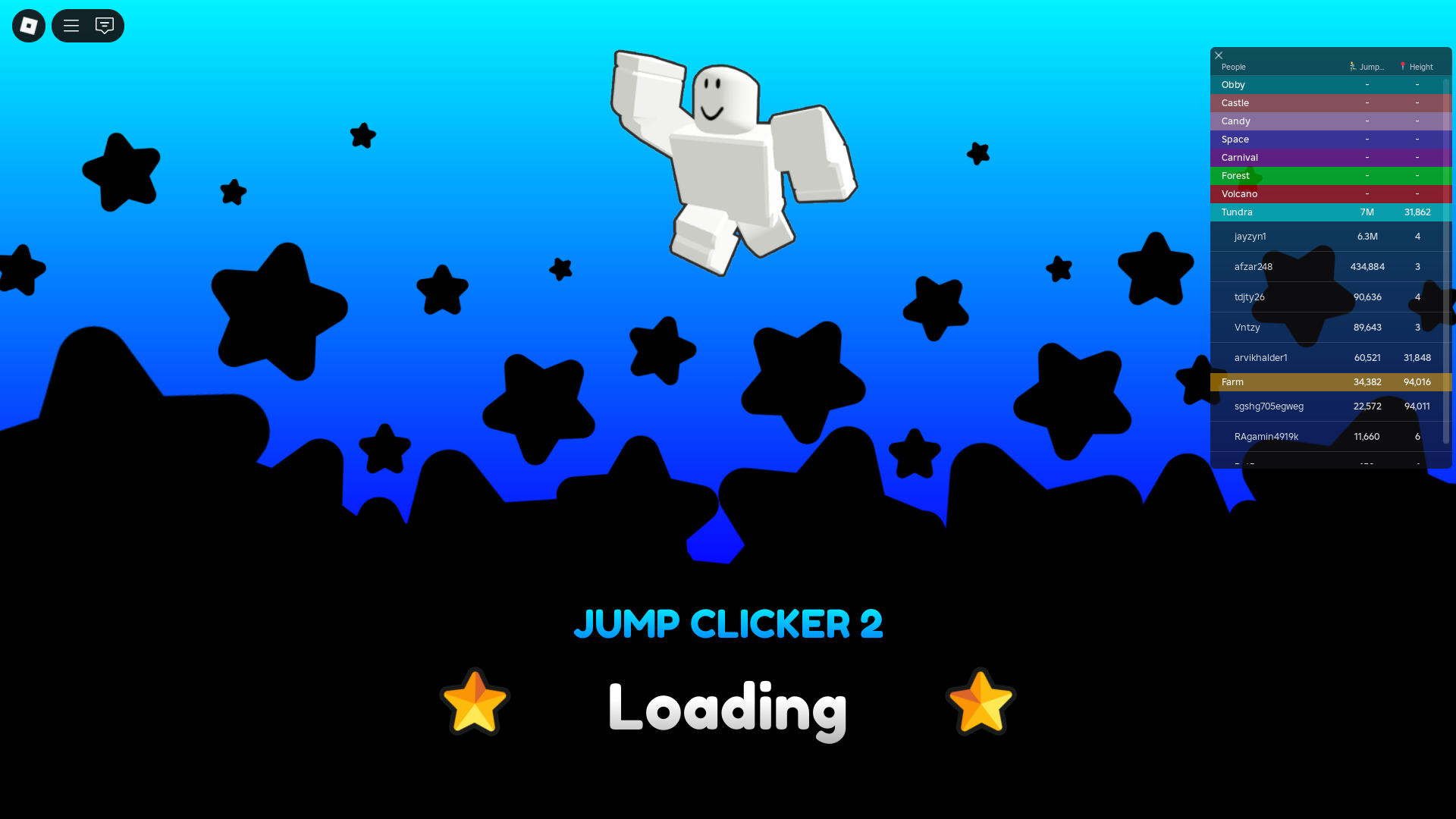 Jump Clicker 2 (Image via Roblox)