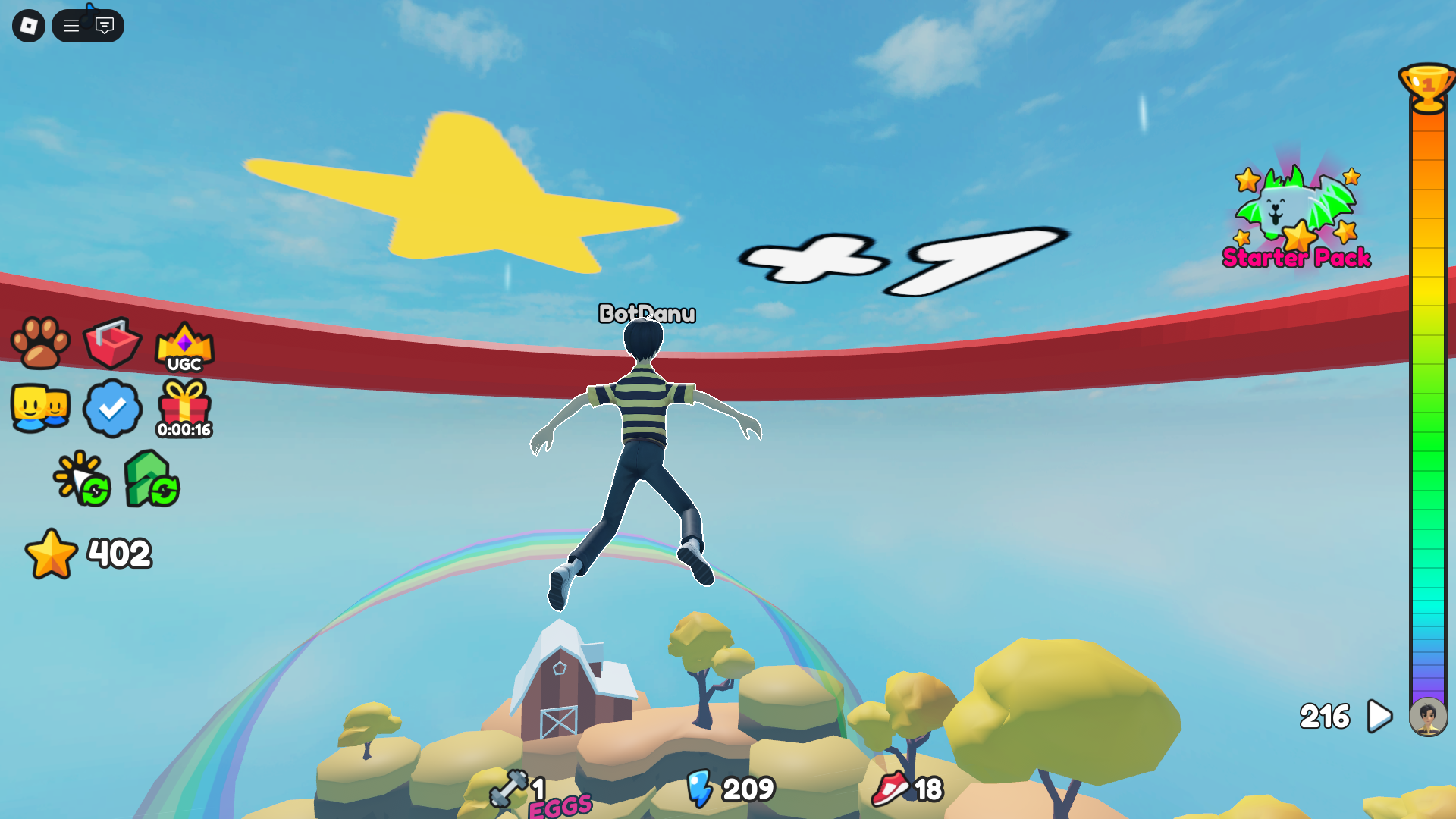 Jumping (Image via Roblox)