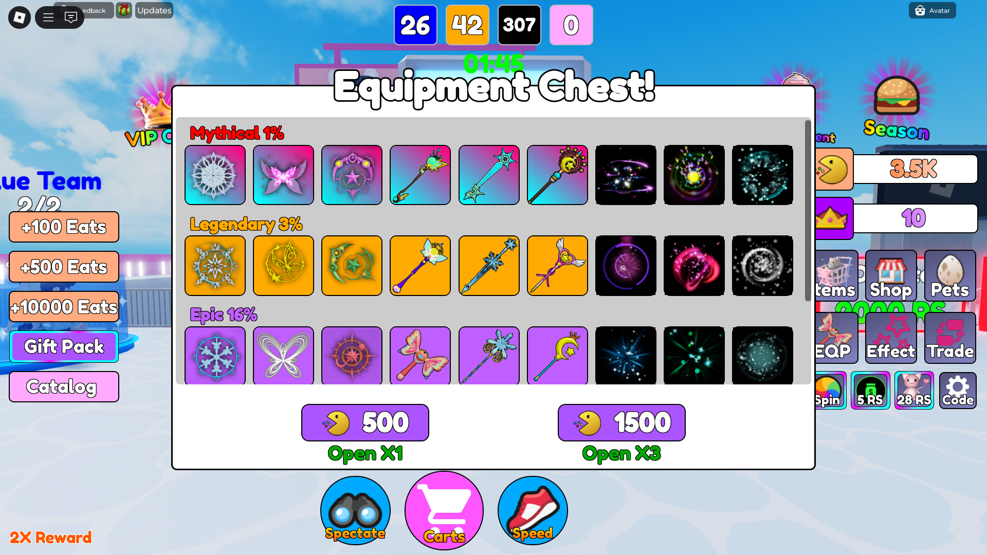 spinning for new items (Image via Roblox)