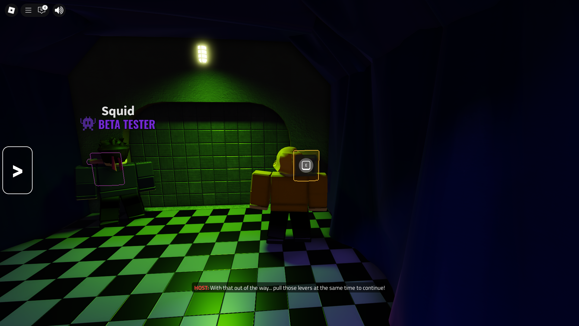 Playing mini game (Image via Roblox)