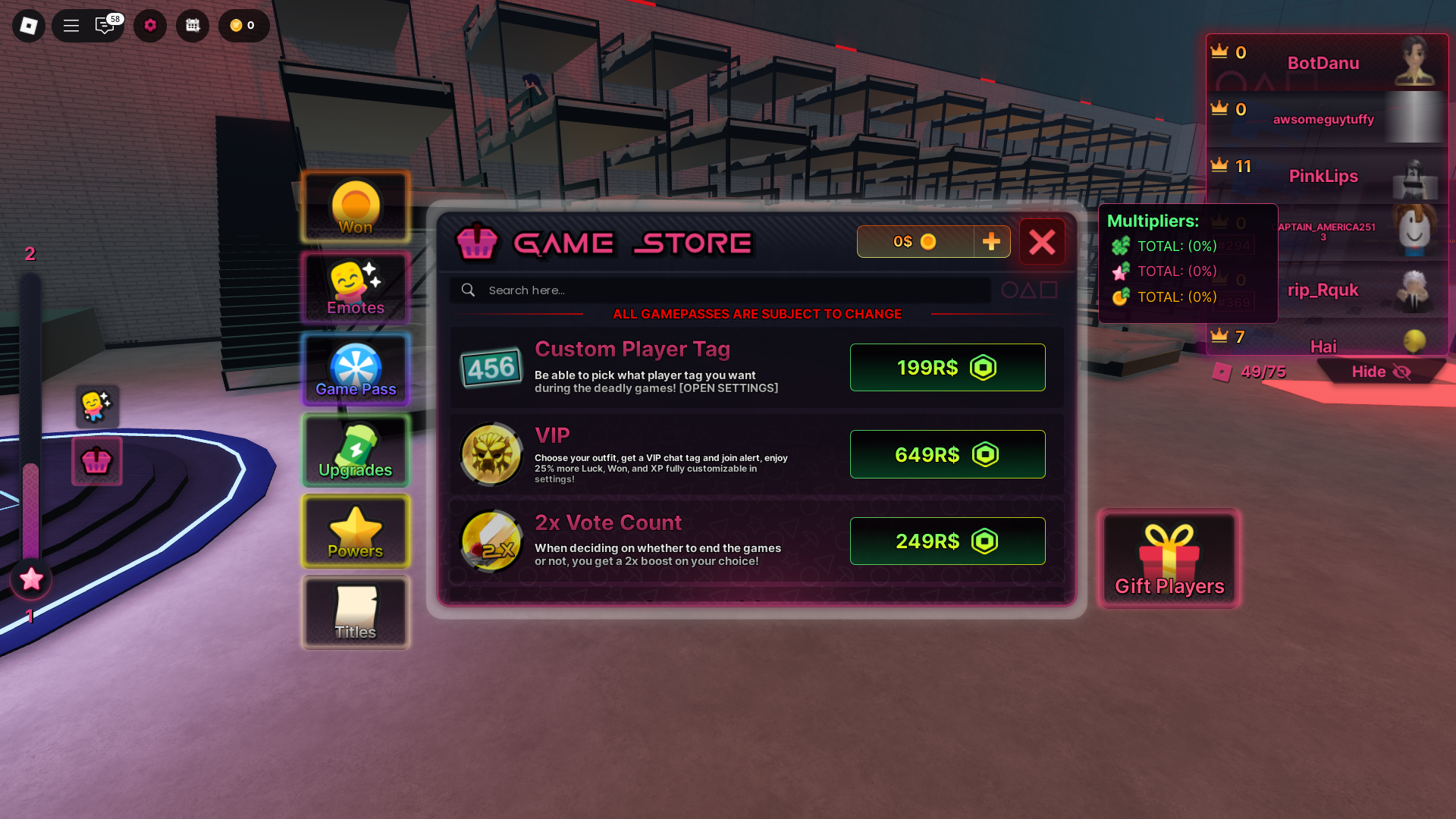 VIP Gamepass (Image via Roblox)