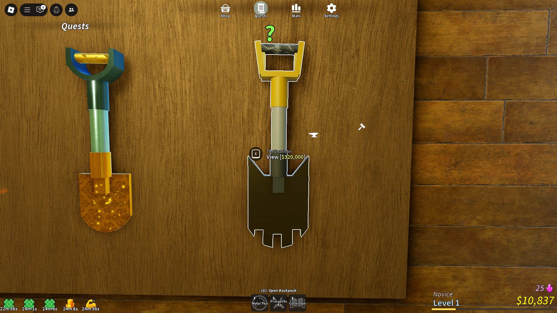 The Excavator (Image via Roblox)