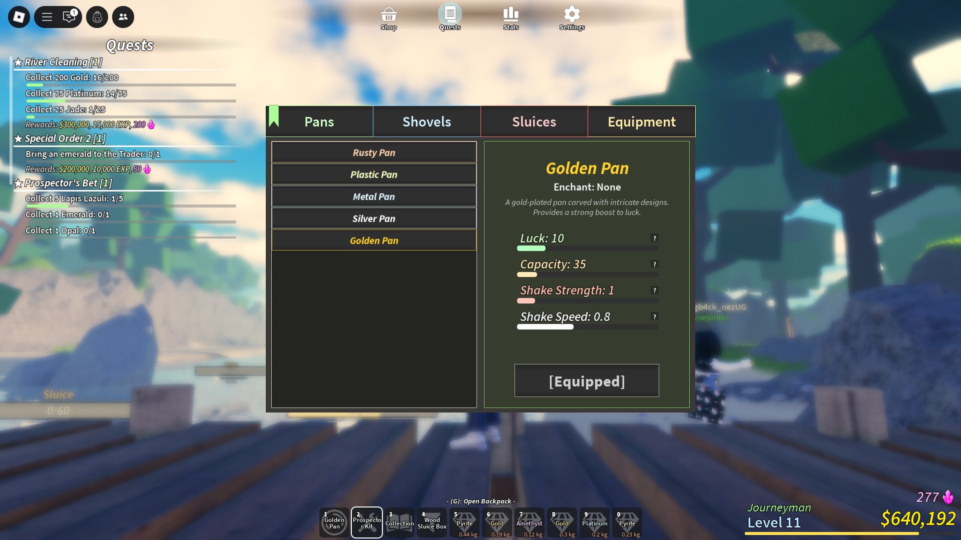 Pan Stats (Image via Roblox)