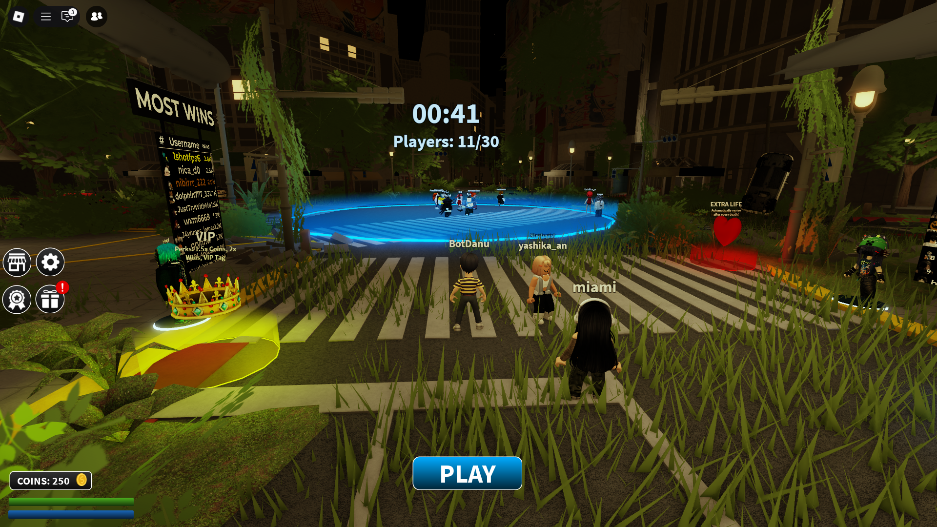 Waiting for more players in lobby (Image via Roblox)