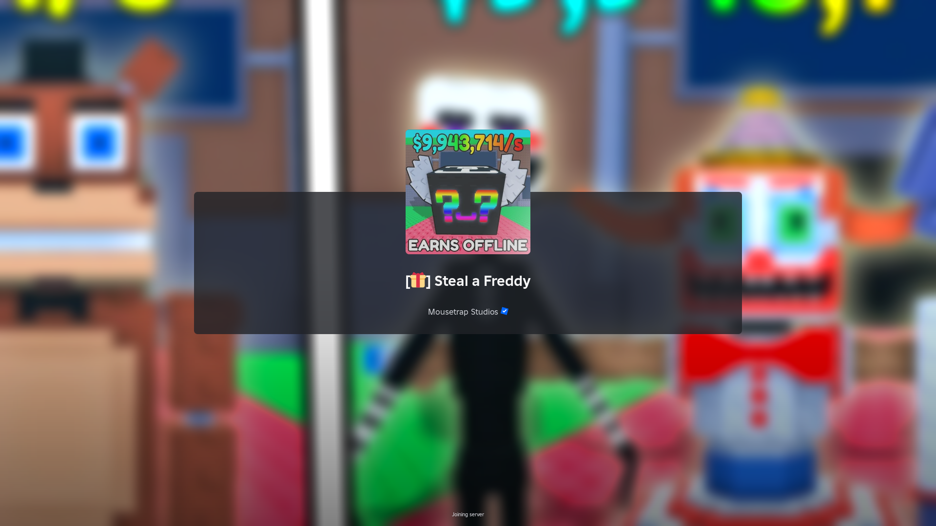 Steal a Freddy (Image via Roblox)