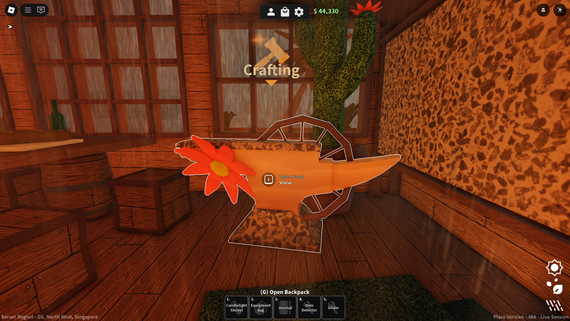 Desert Forge (Image via Roblox)