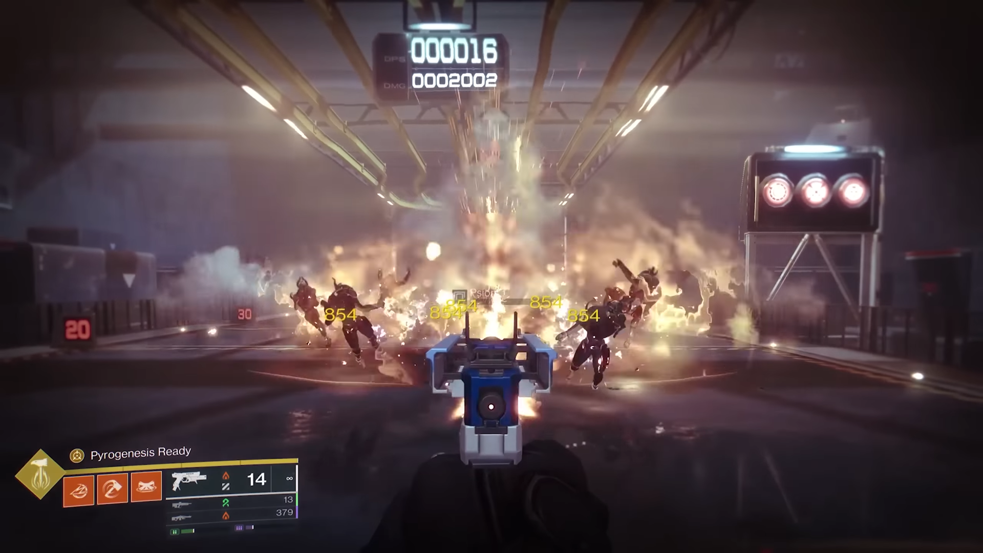 Devastating AOE damage of Devil's Ruin( Source: Bungie Inc. | Aztecross/YouTube)