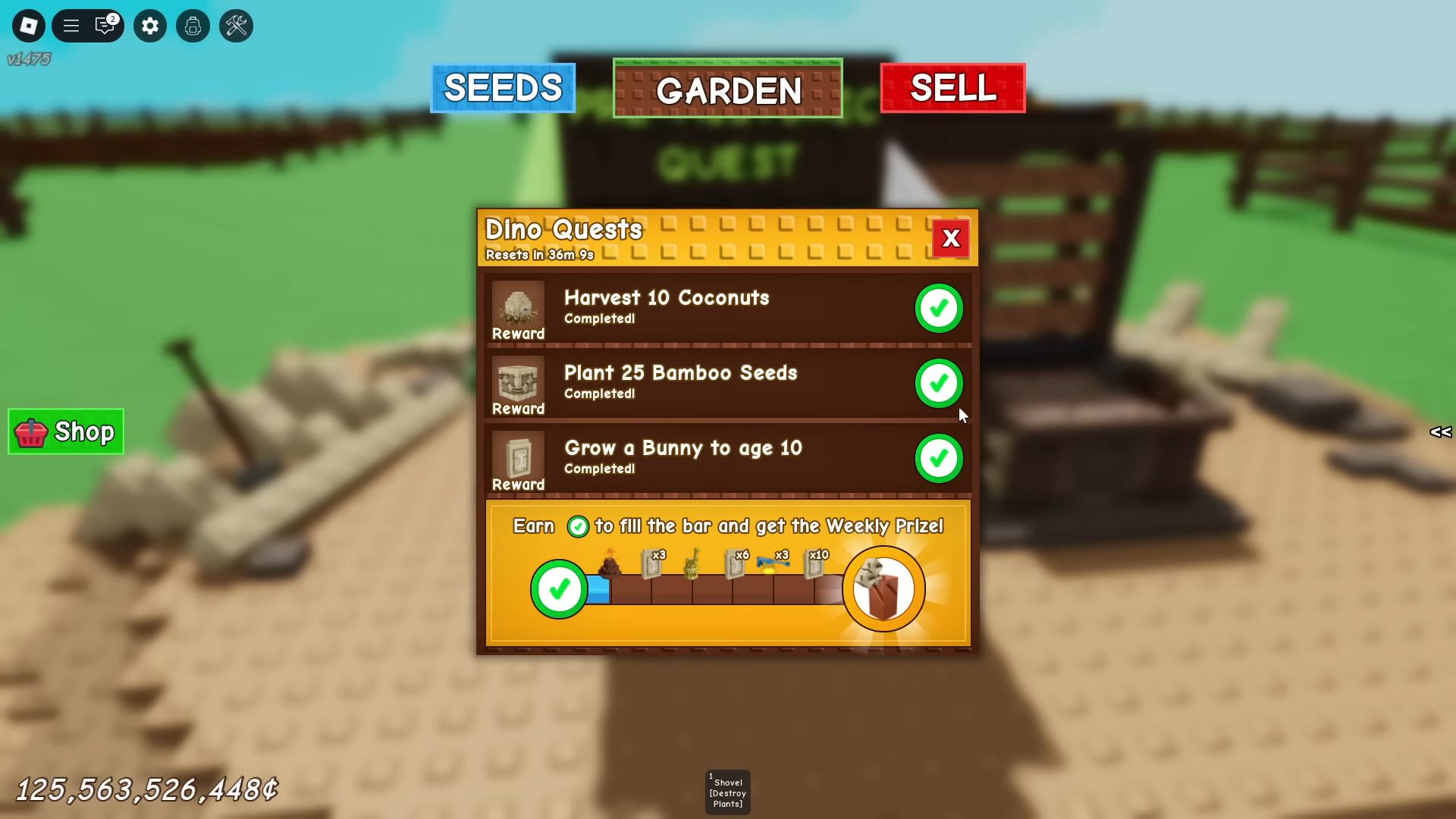 Dino Quests (Image via Roblox)