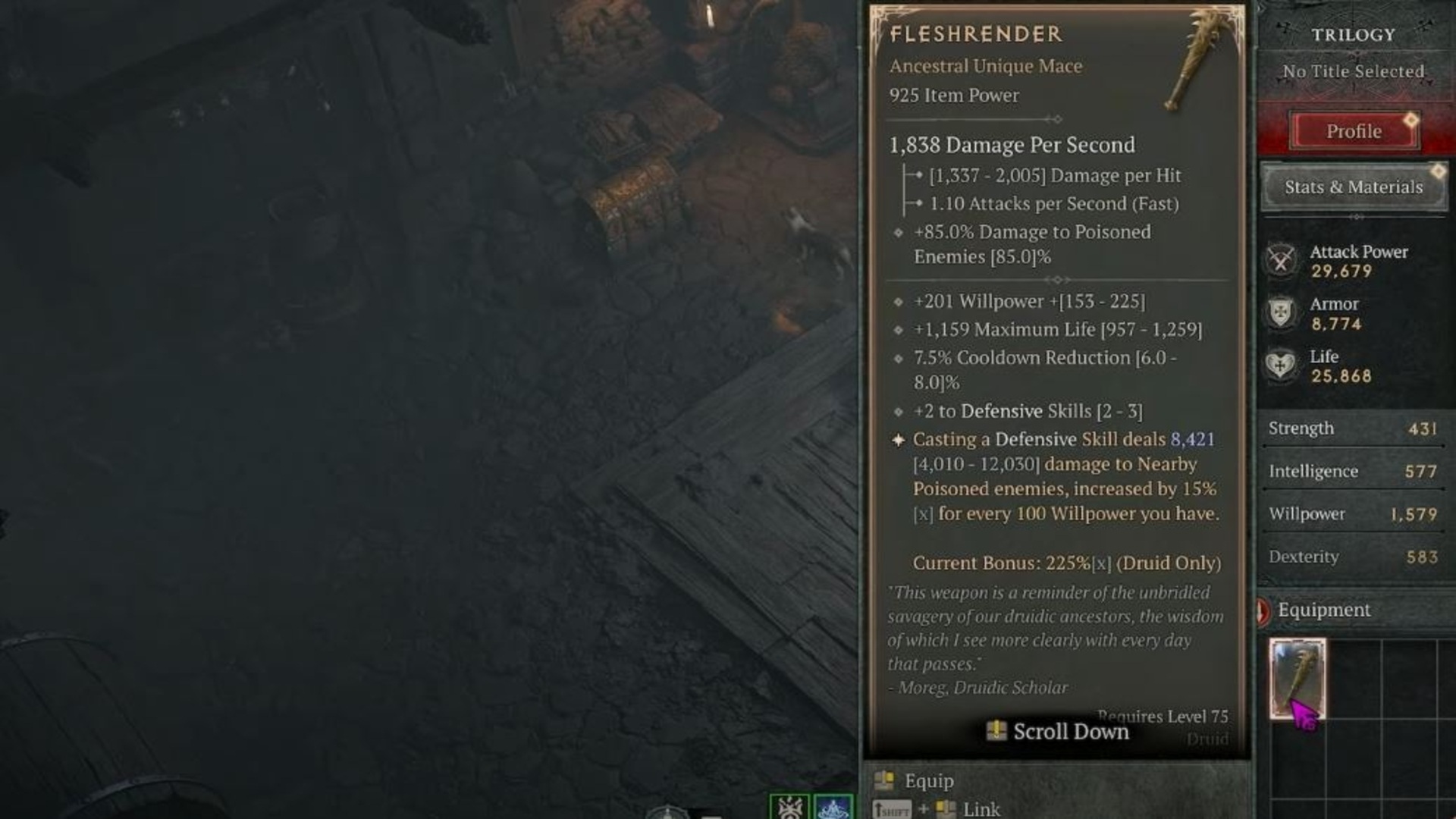 How to farm Fleshrender guide.