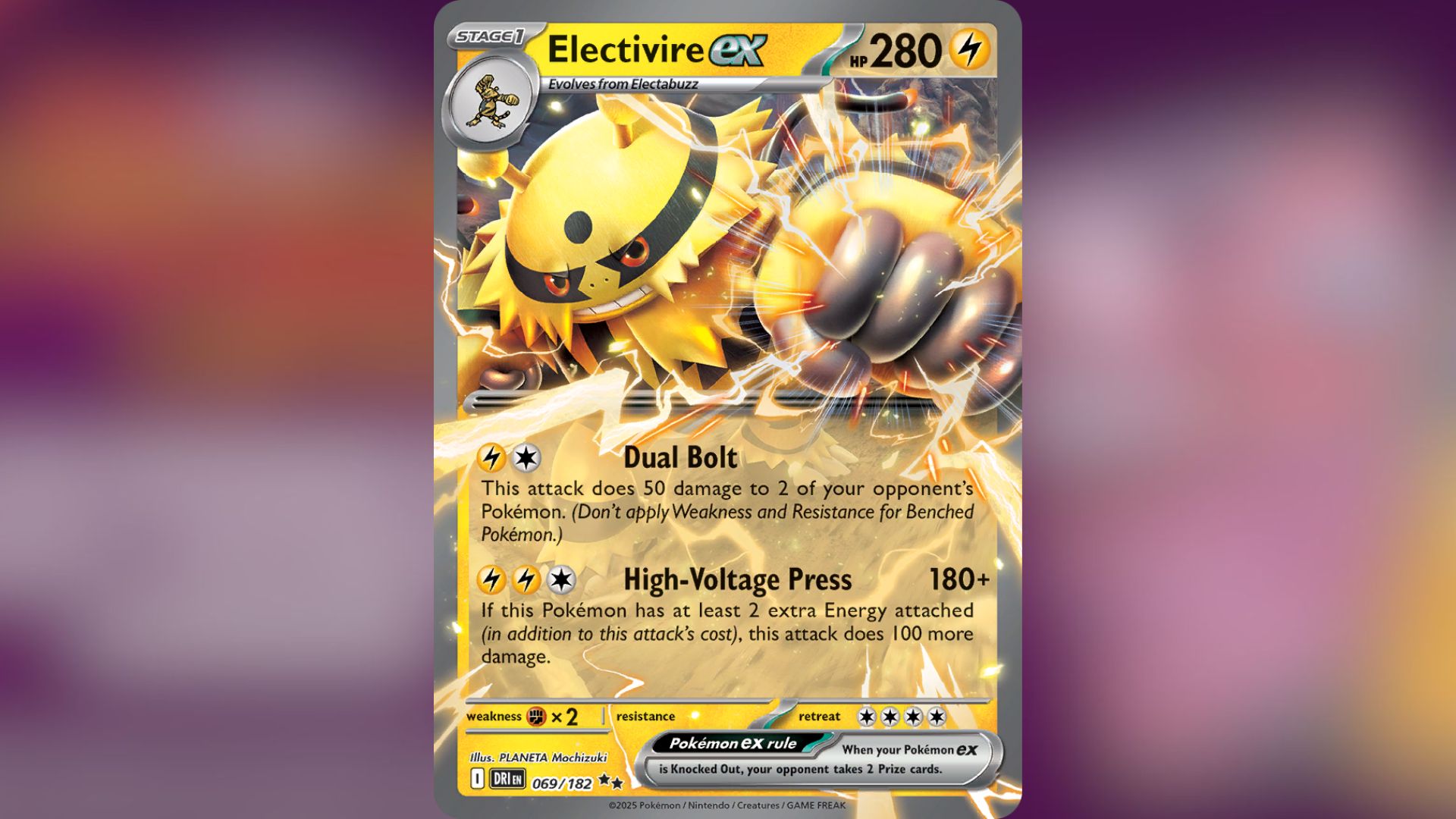 Electivire ex (Image via TPC)