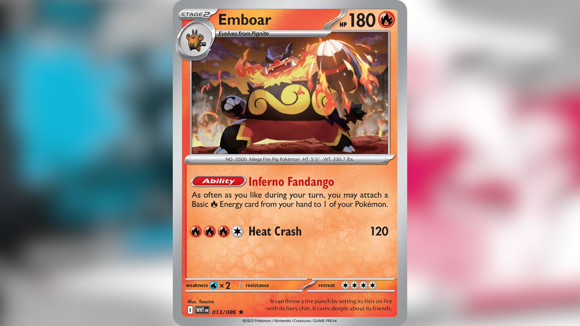 Emboar (Image via TPC)
