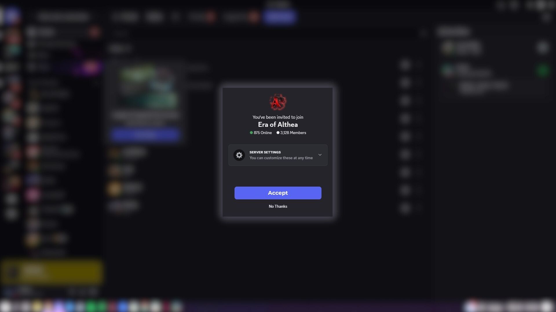 Era of Althea Discord (Image via Discord)