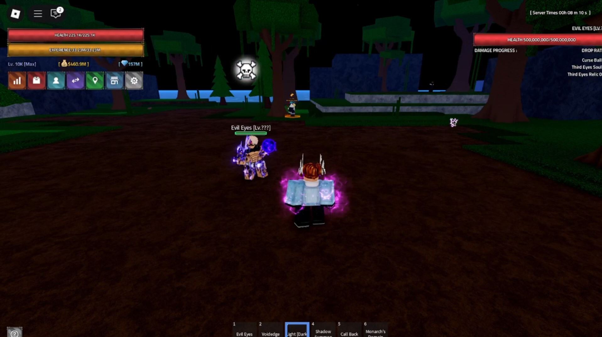 Evil Eyes Boss (Image via Roblox)